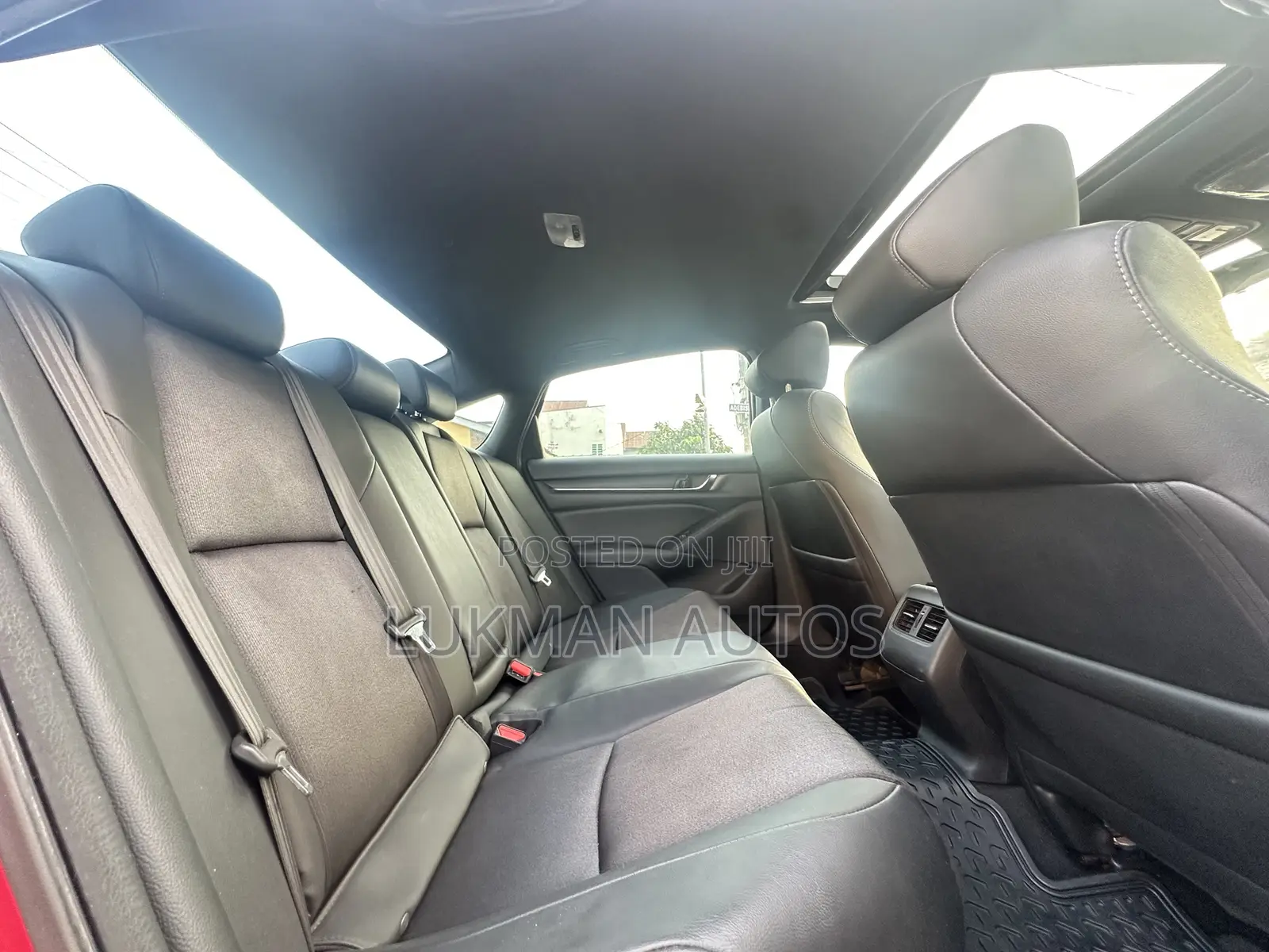 Honda Accord EX-L (2.0L 4cyl Turbo 10A) 2019 Red