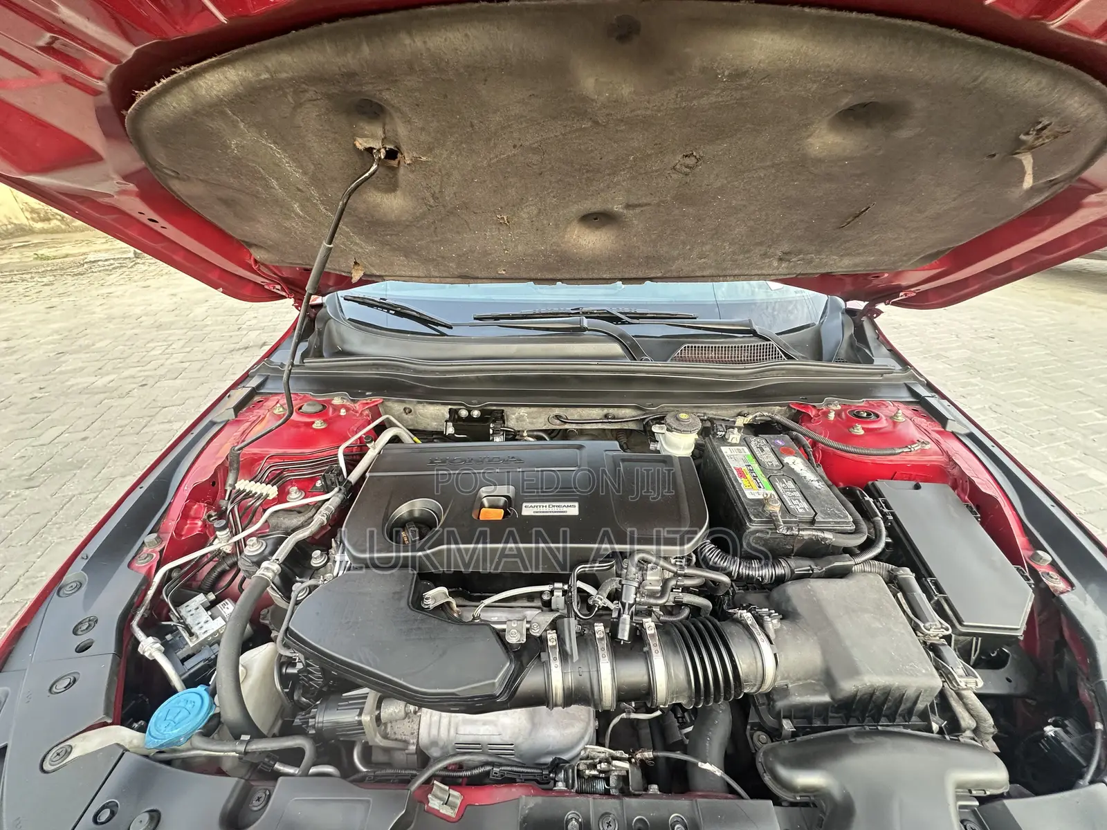 Honda Accord EX-L (2.0L 4cyl Turbo 10A) 2019 Red