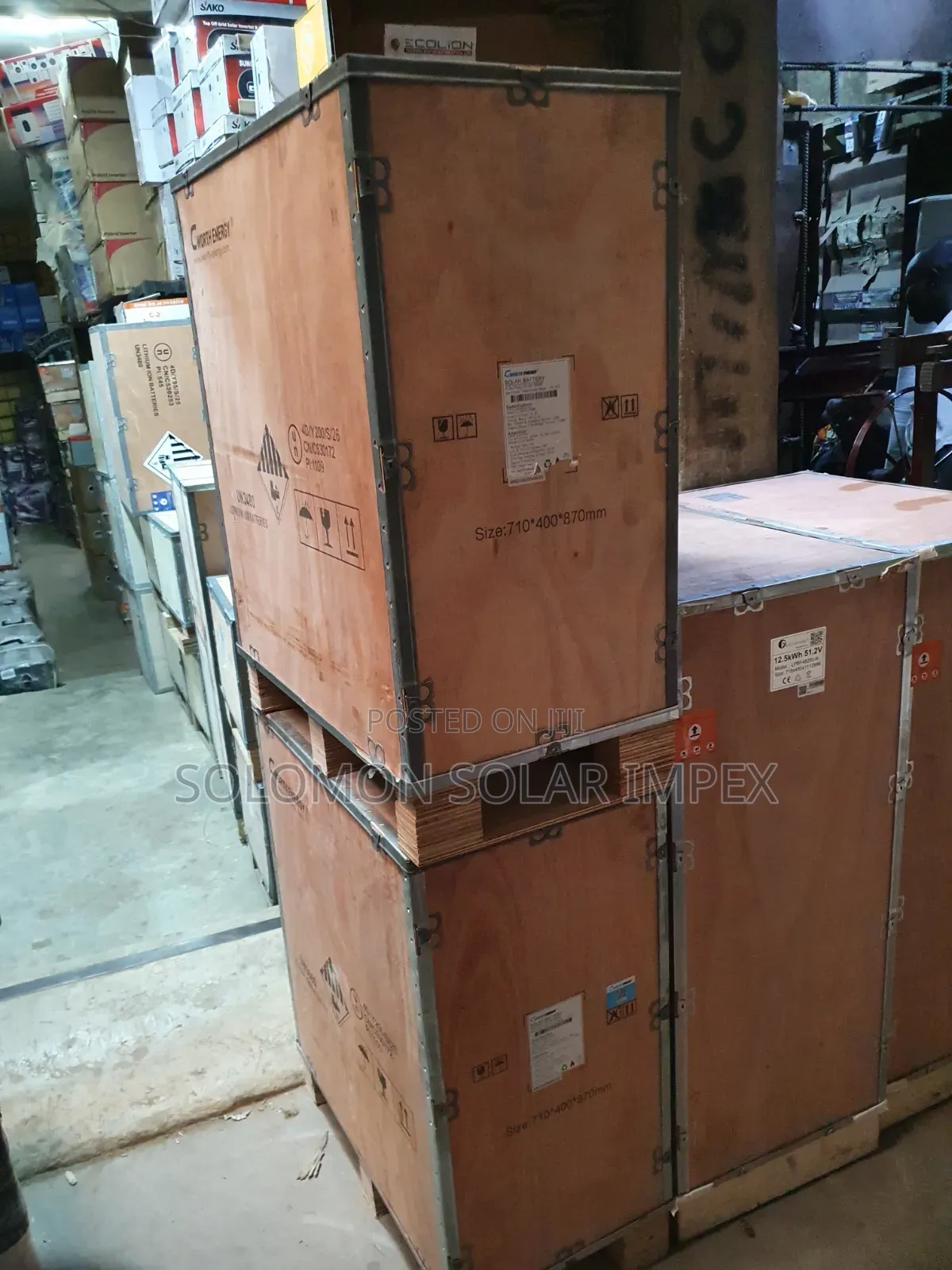 15kWh Cworth Lithium Ion Battery 48V 300Ah Solar Storage
