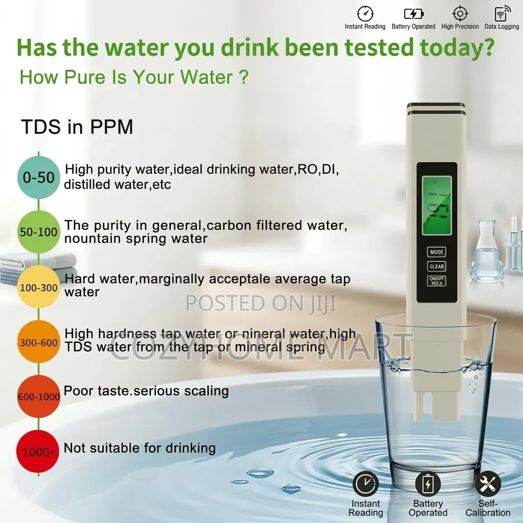 Digital Metal Water Quality Tester