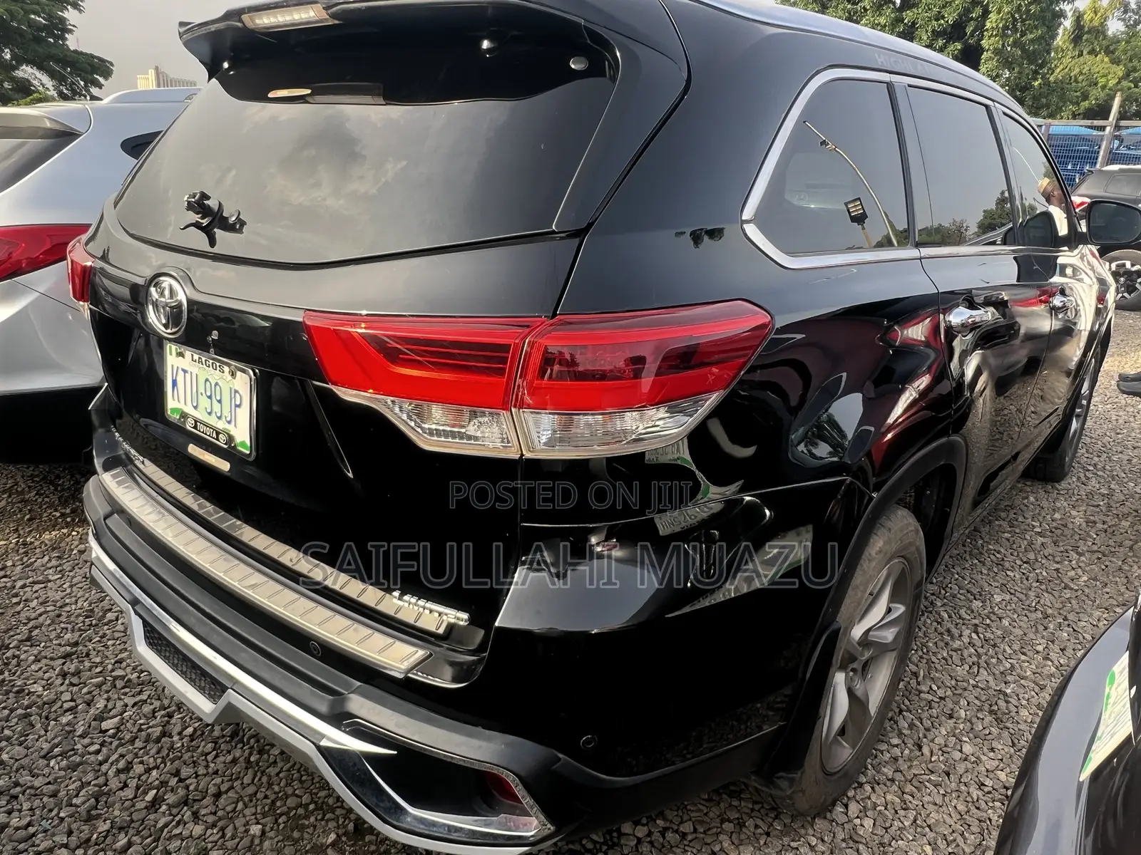 Toyota Highlander Limited 4dr SUV (3.5L 6cyl 6A) 2015 Black