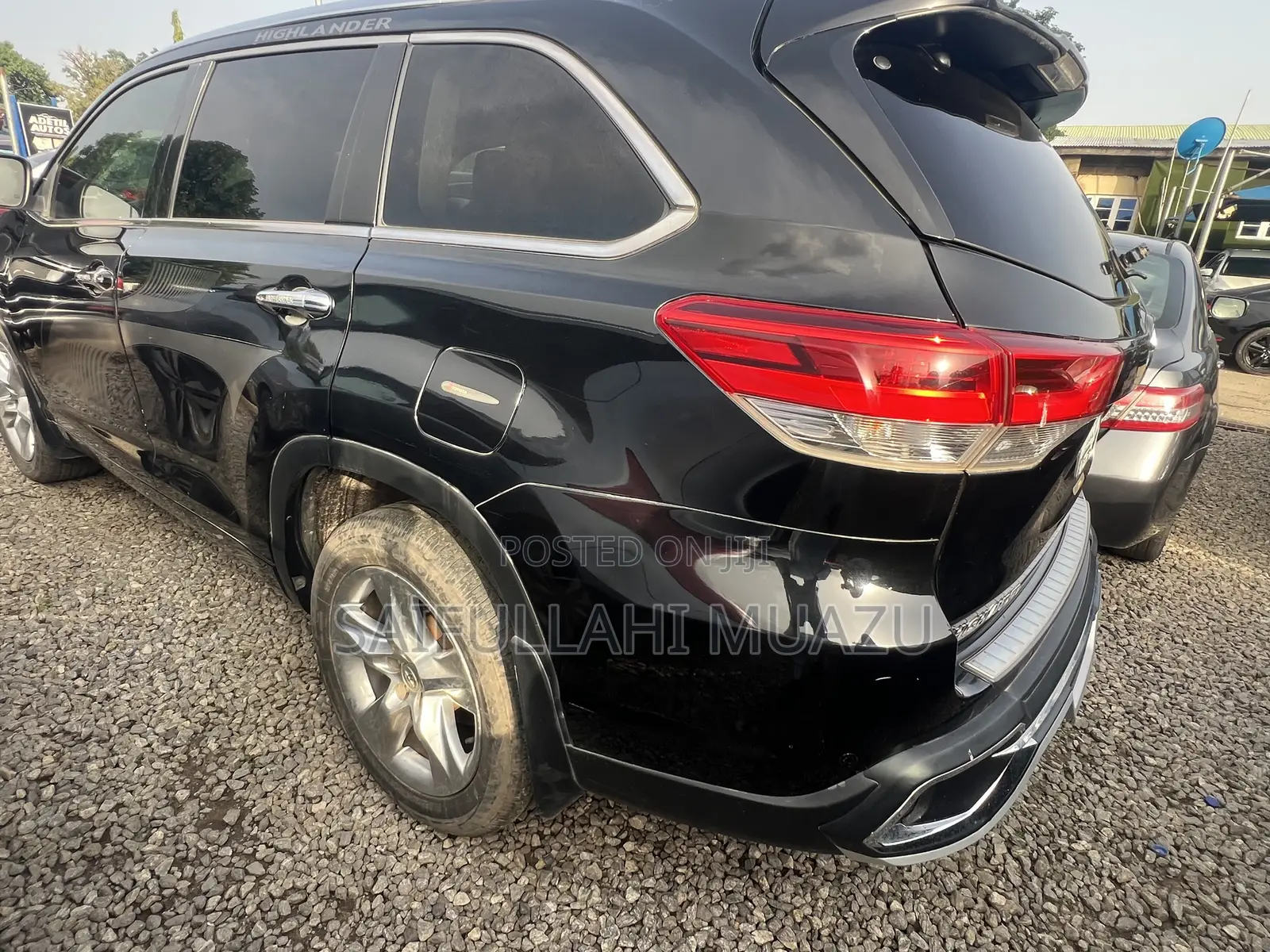 Toyota Highlander Limited 4dr SUV (3.5L 6cyl 6A) 2015 Black