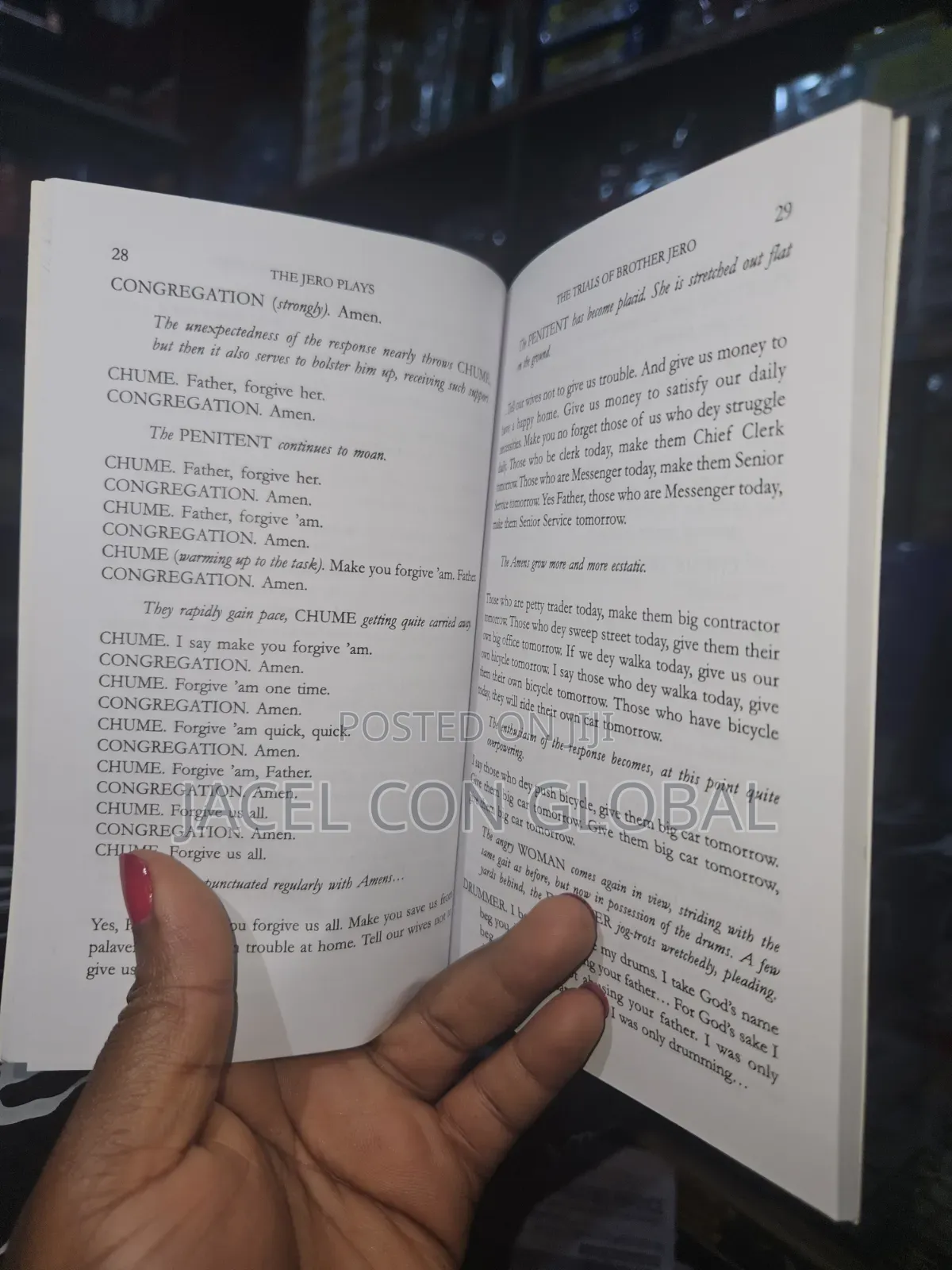 The Jero Plays by Wole Soyinka [ Novel Book]