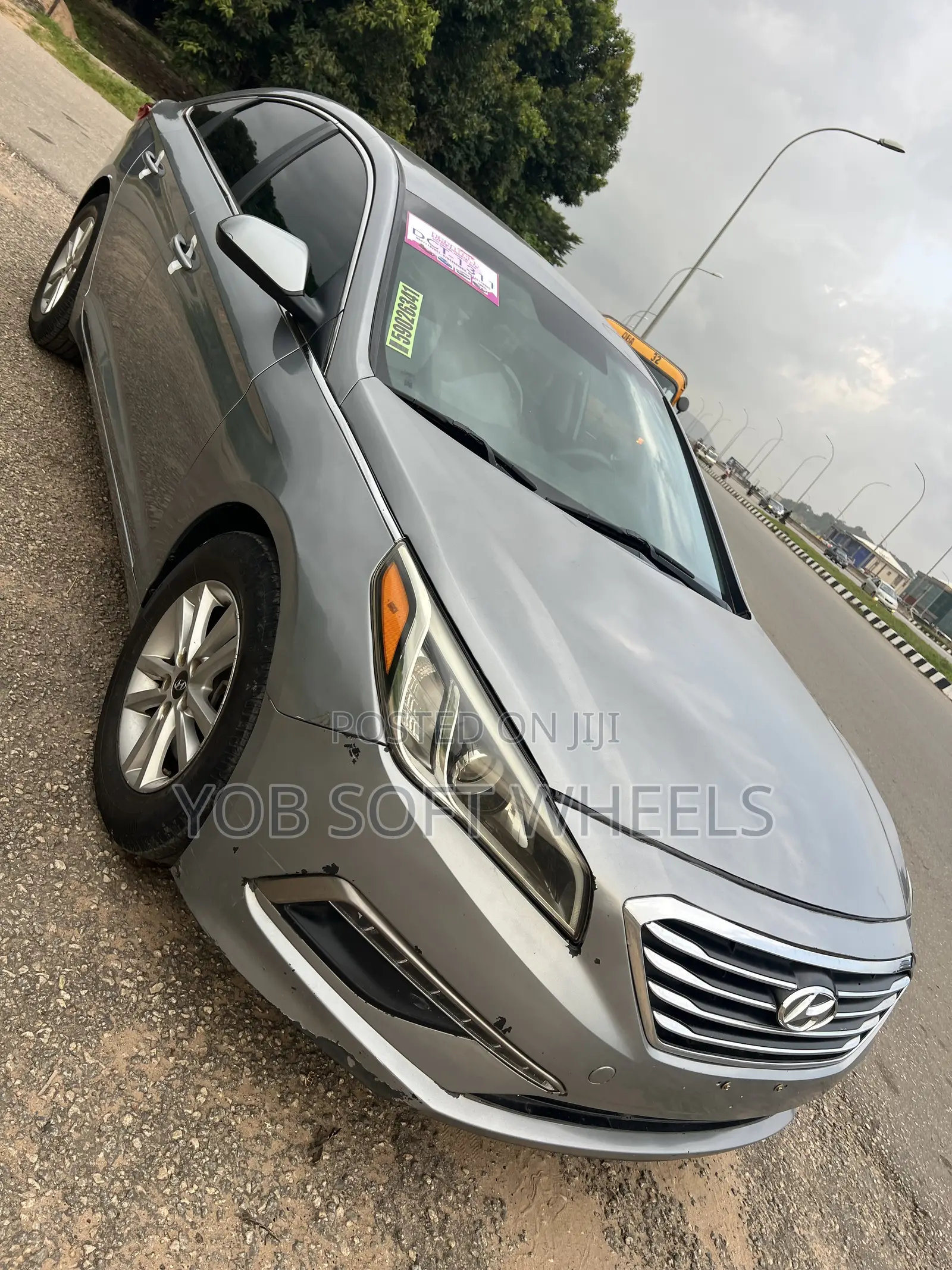 Hyundai Sonata Limited 4dr Sedan (2.4L 4cyl 6A) 2015 Gray
