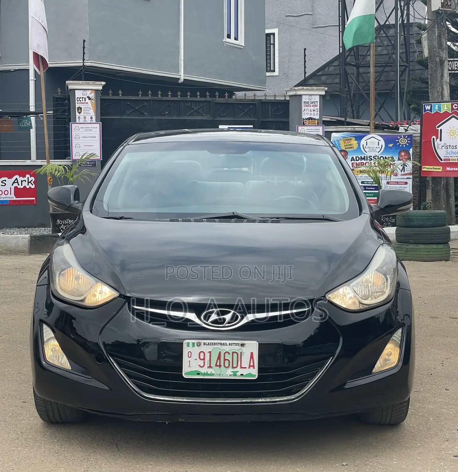 Hyundai Elantra 2014 Black
