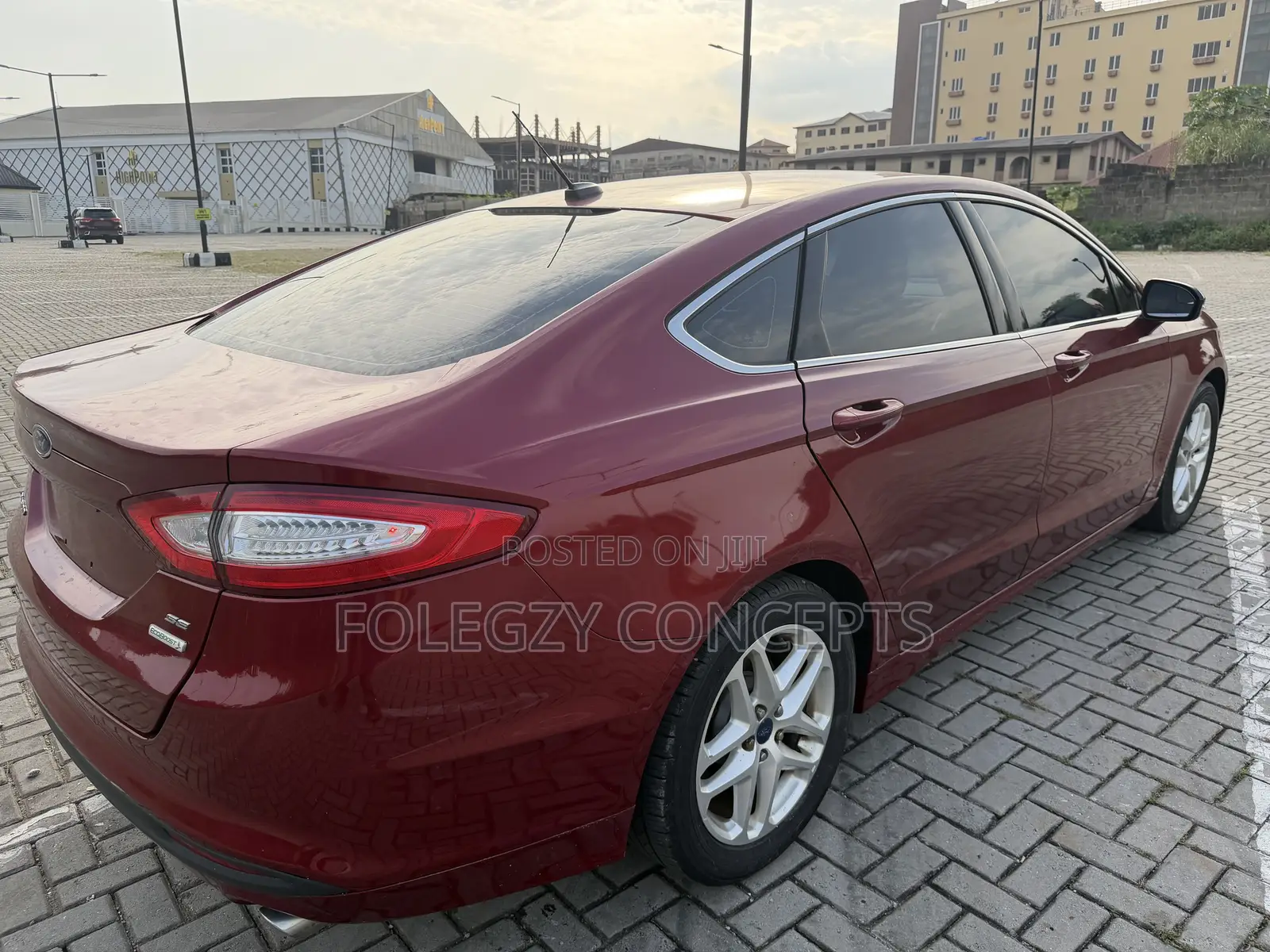 Ford Fusion 2016 Red