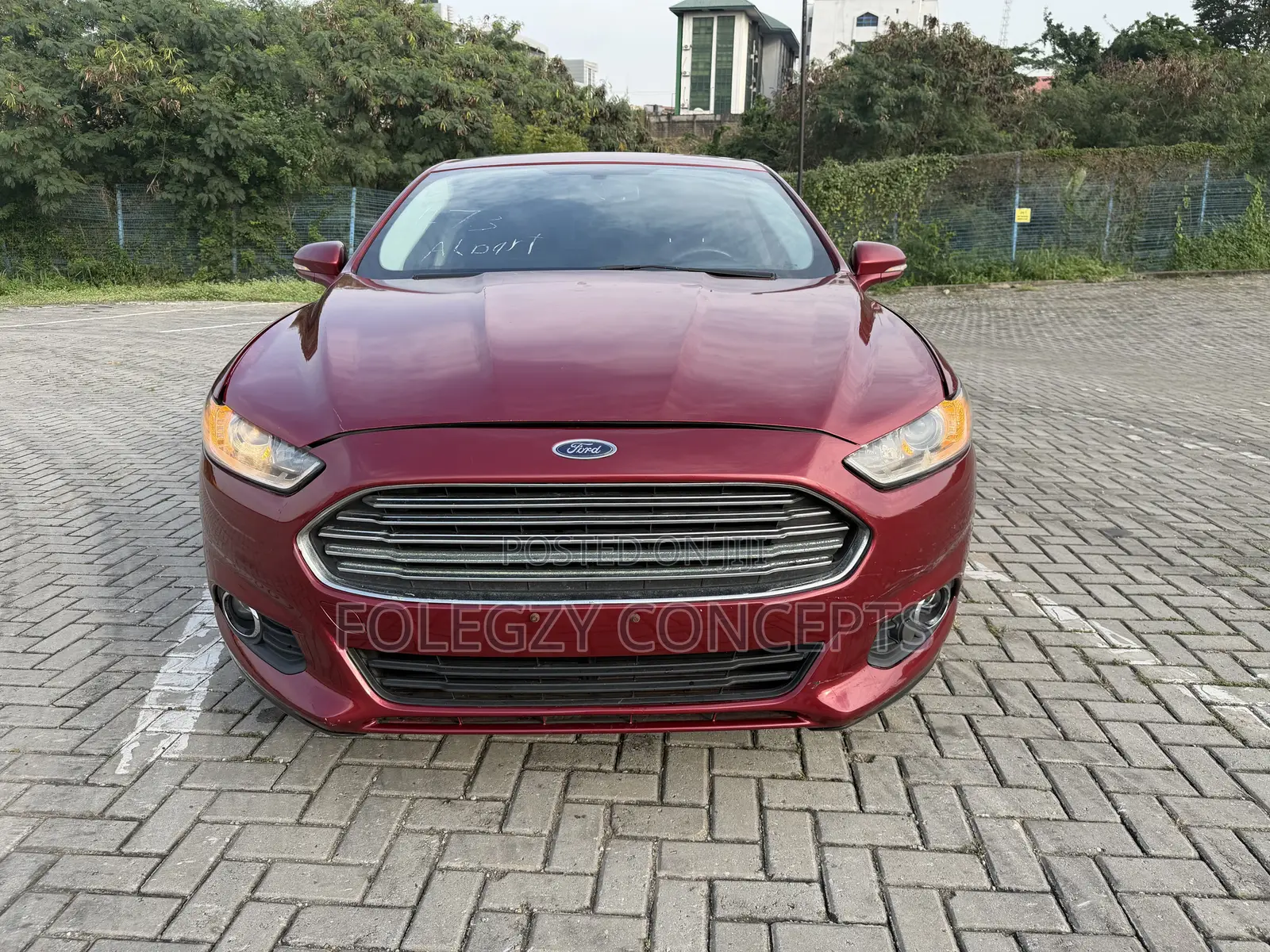 Ford Fusion 2016 Red
