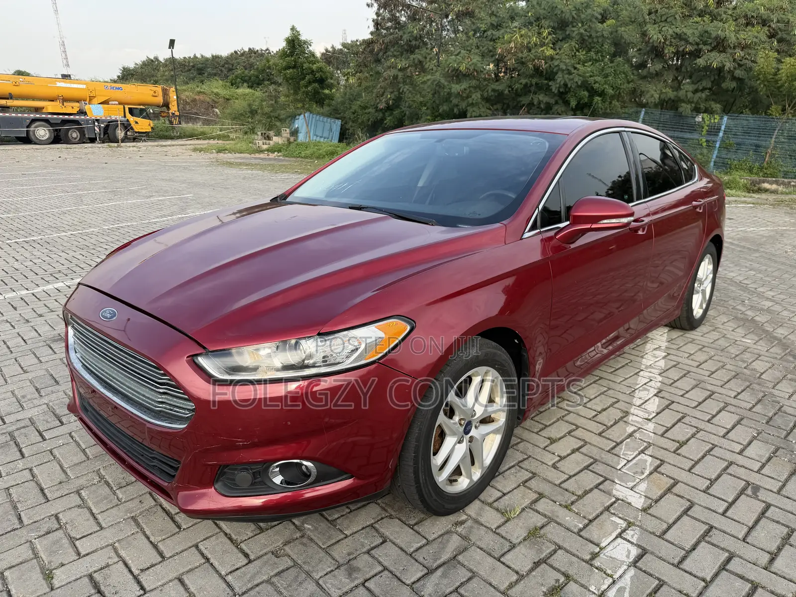 Ford Fusion 2016 Red