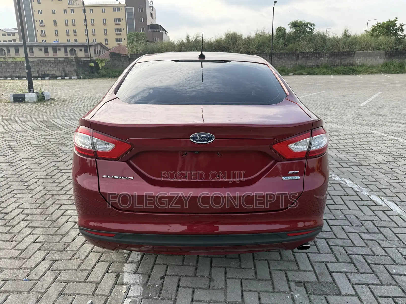 Ford Fusion 2016 Red