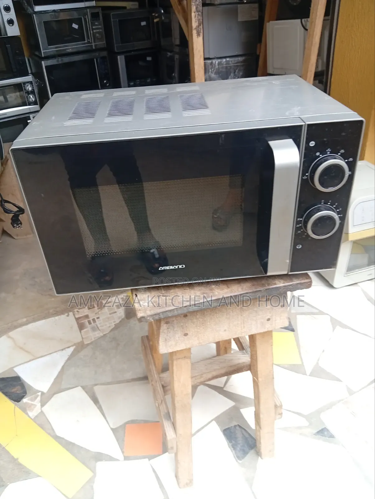 Ambiano Manual Control Countertop Microwave Oven