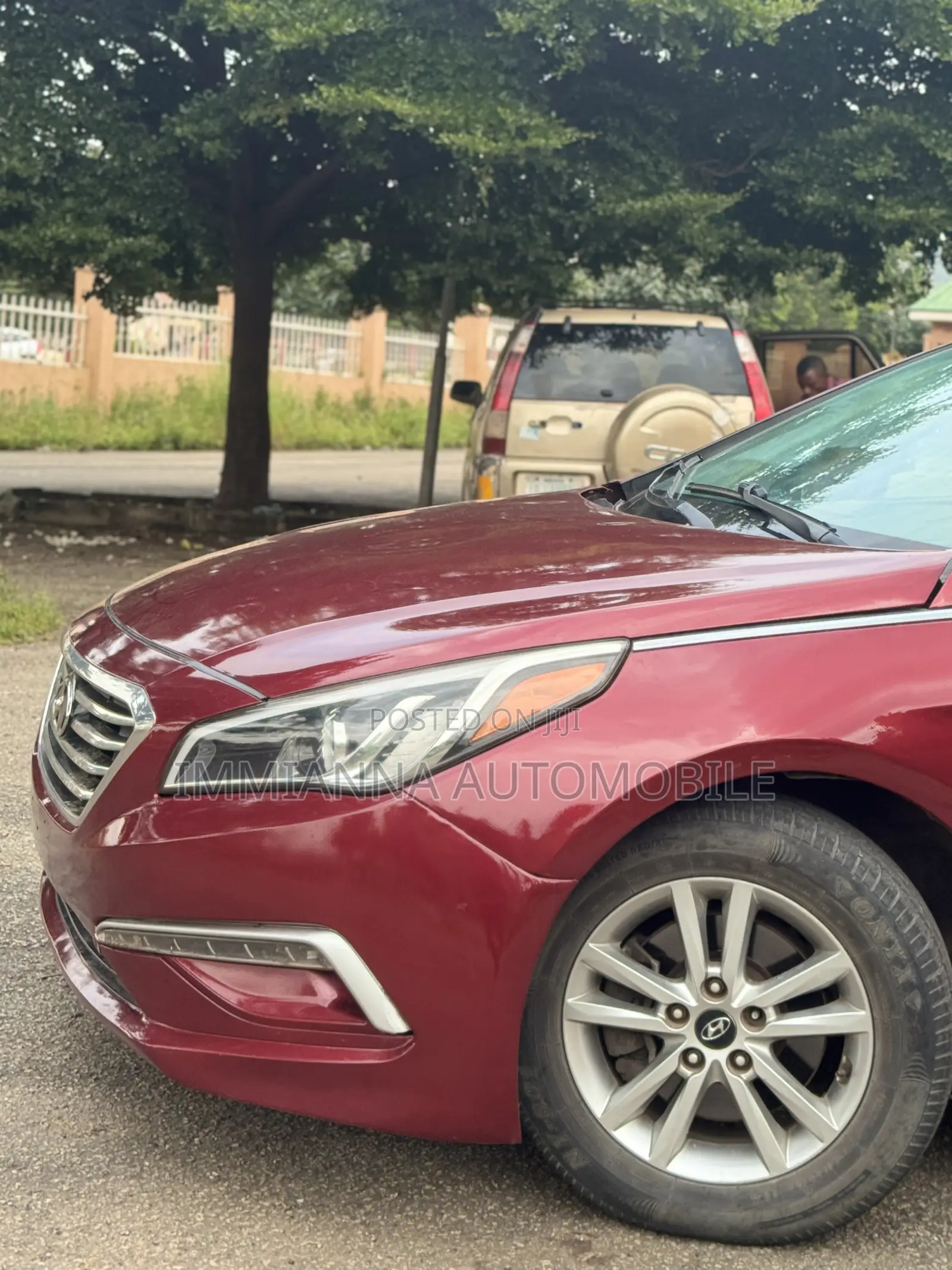 Hyundai Sonata SE 4dr Sedan (2.4L 4cyl 6A) 2015 Red