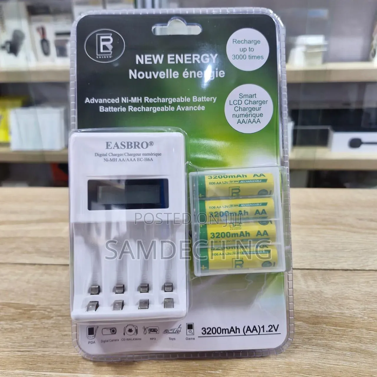 EASBRO AA Rechargeable Battery