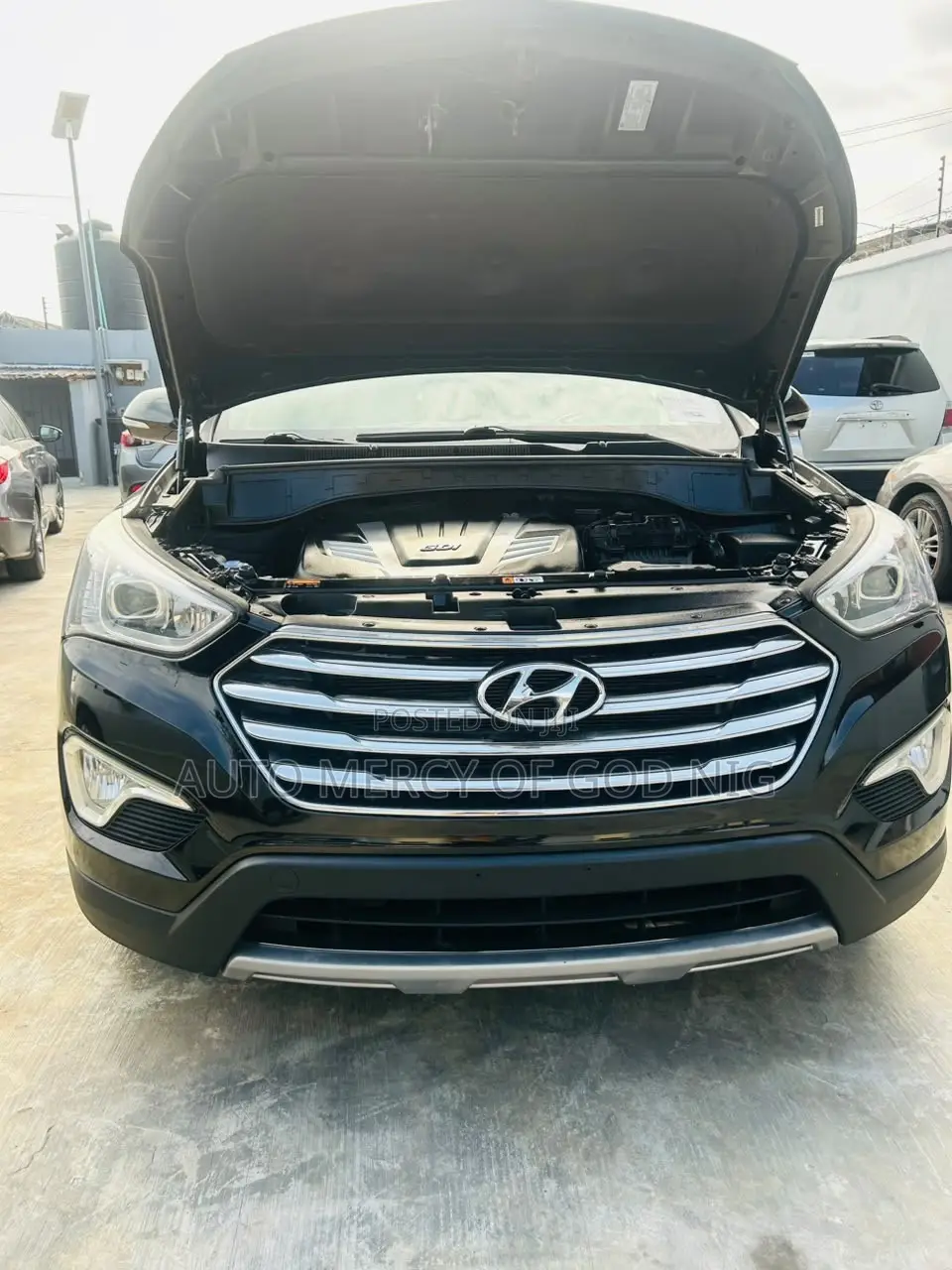 Hyundai Santa Fe Limited 4dr SUV AWD (3.3L 6cyl 6A) 2014 Black
