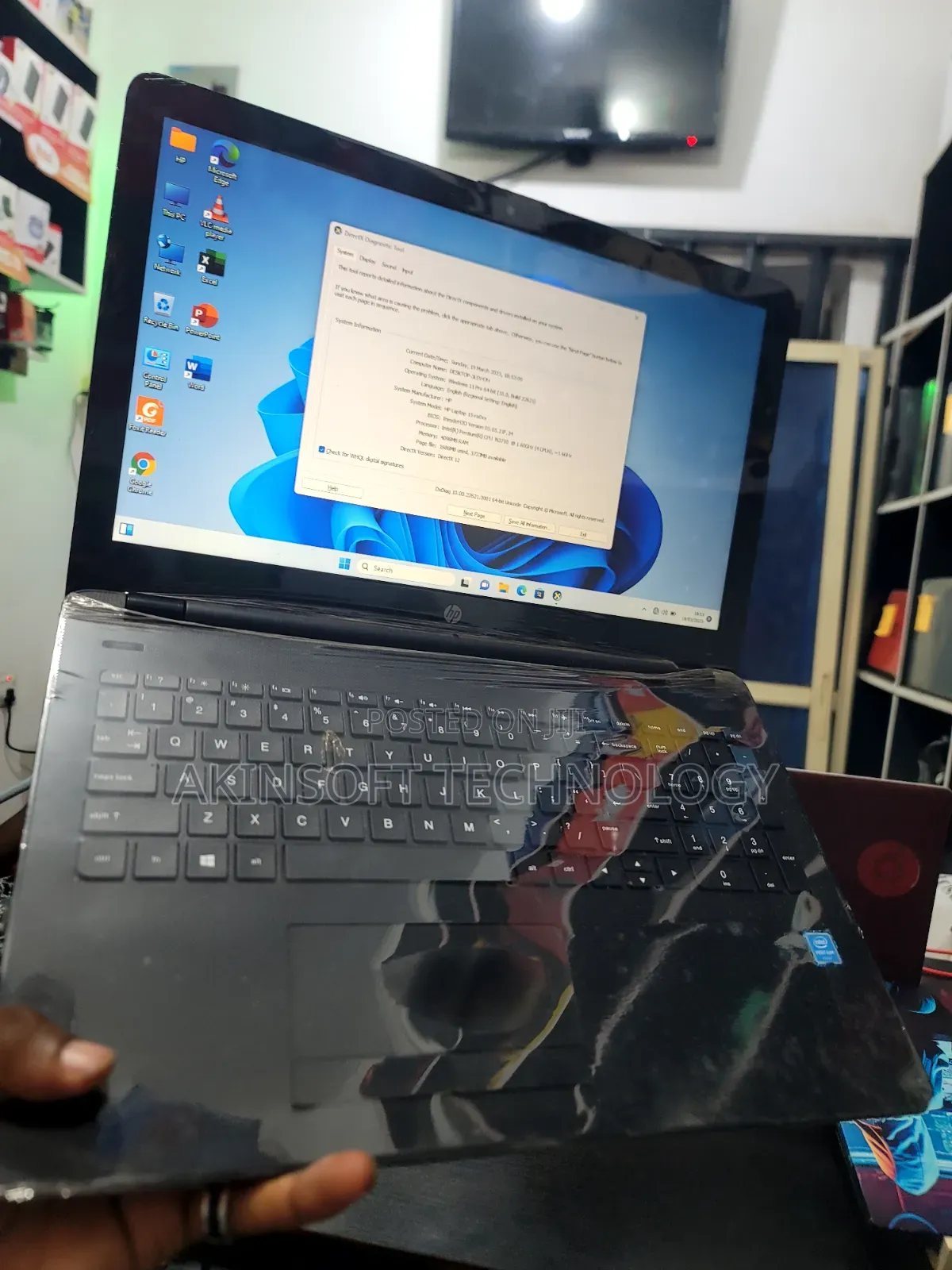 Laptop HP 15 4GB Intel Pentium HDD 500GB