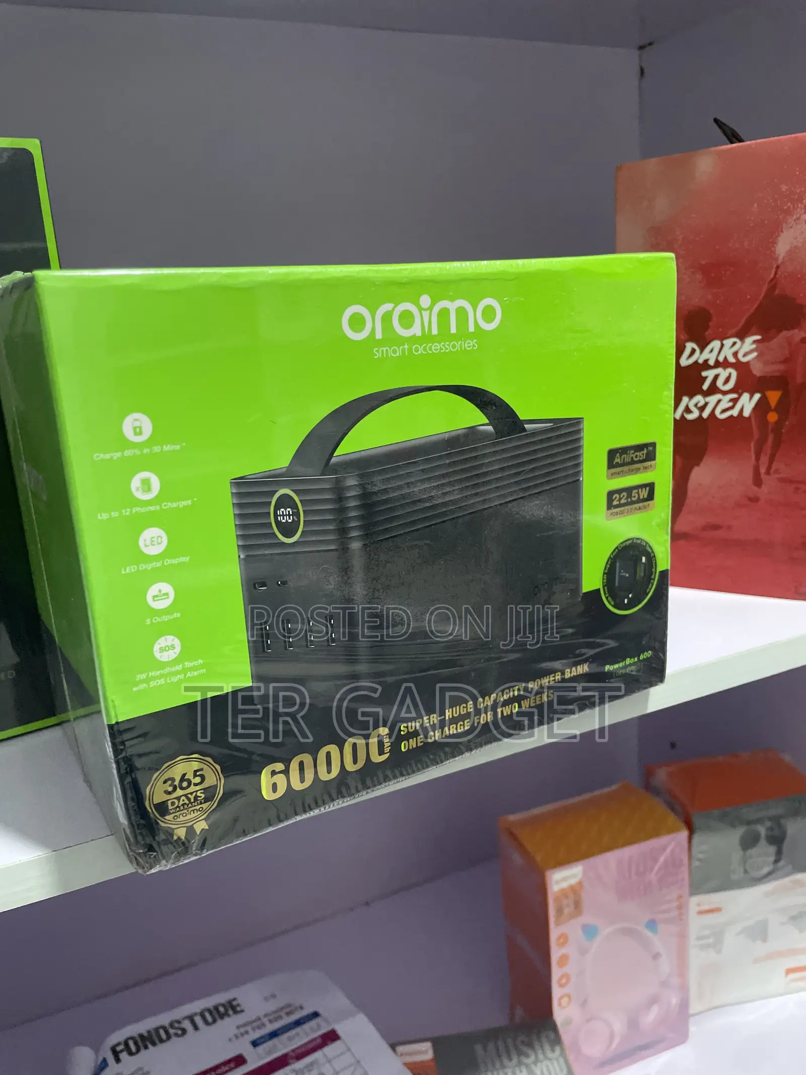 Oraimo 60,000 Mah Power Bank