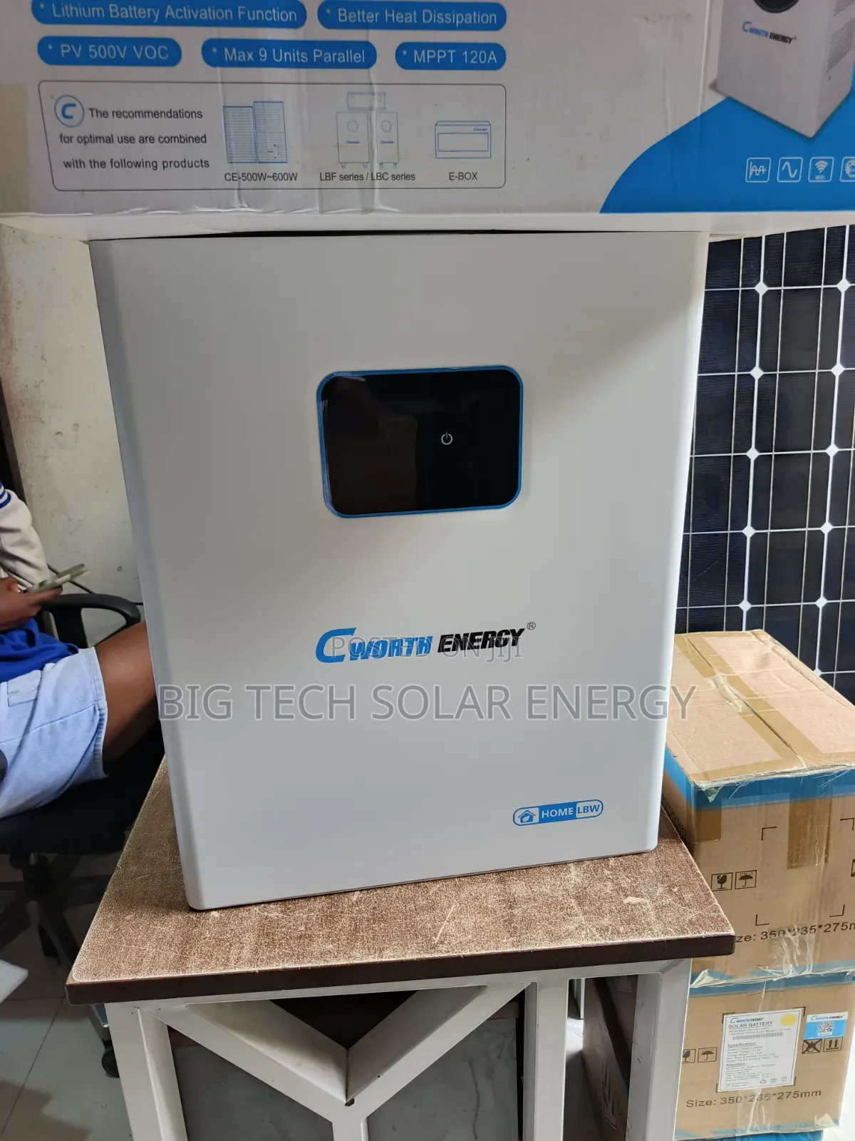 10kwh 51.2v Cworth Lithium Battery