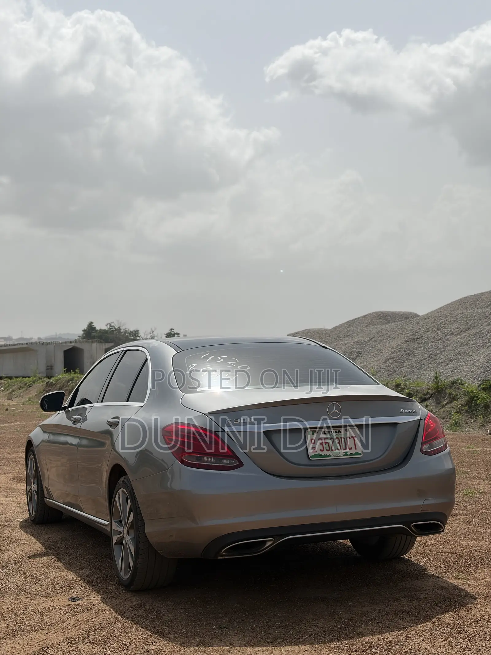 Mercedes-Benz C300 Sport 4Matic Sedan AWD (2.0L 4cyll 7A) 2016 Gray