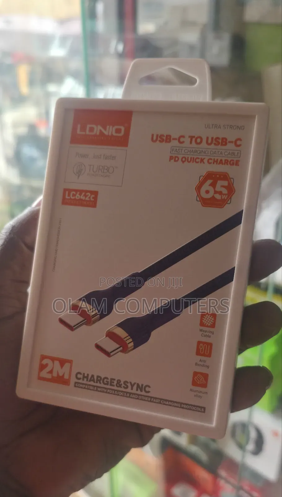 Ldnio USB-C to USB-C 65w Cable