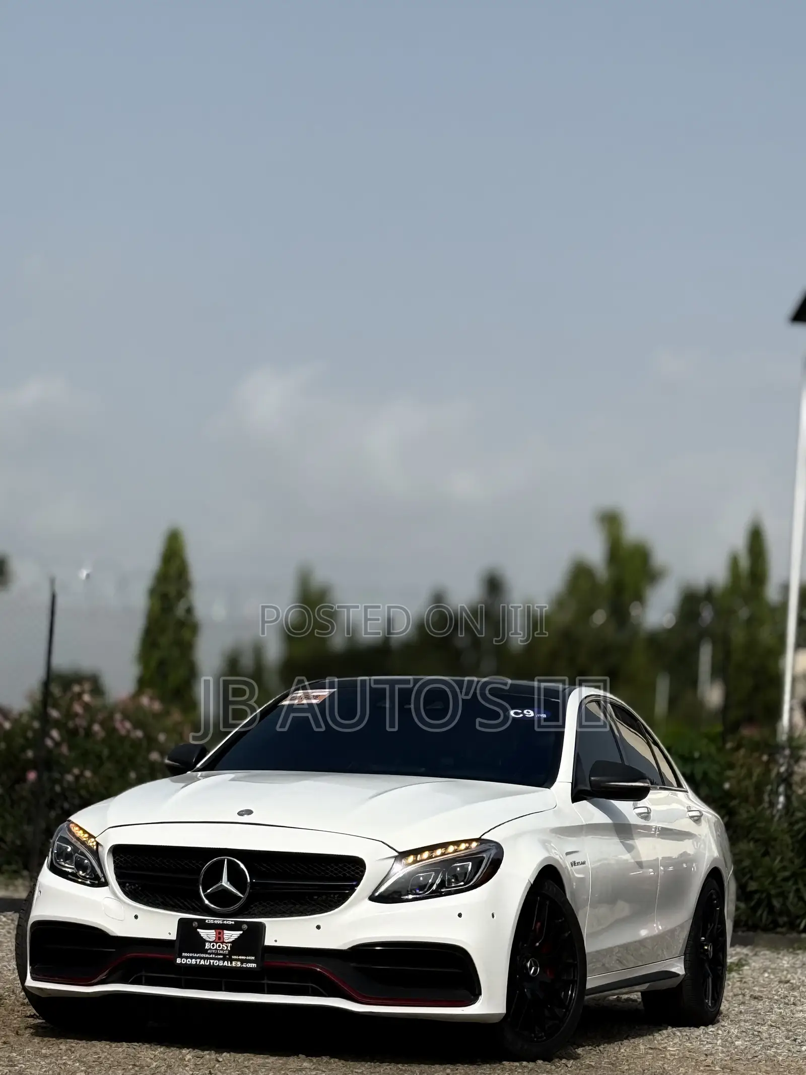 Mercedes-Benz C63 2016 White