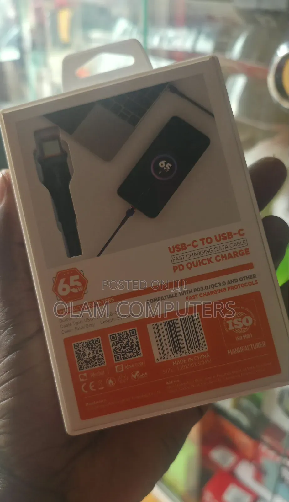 Ldnio USB-C to USB-C 65w Cable