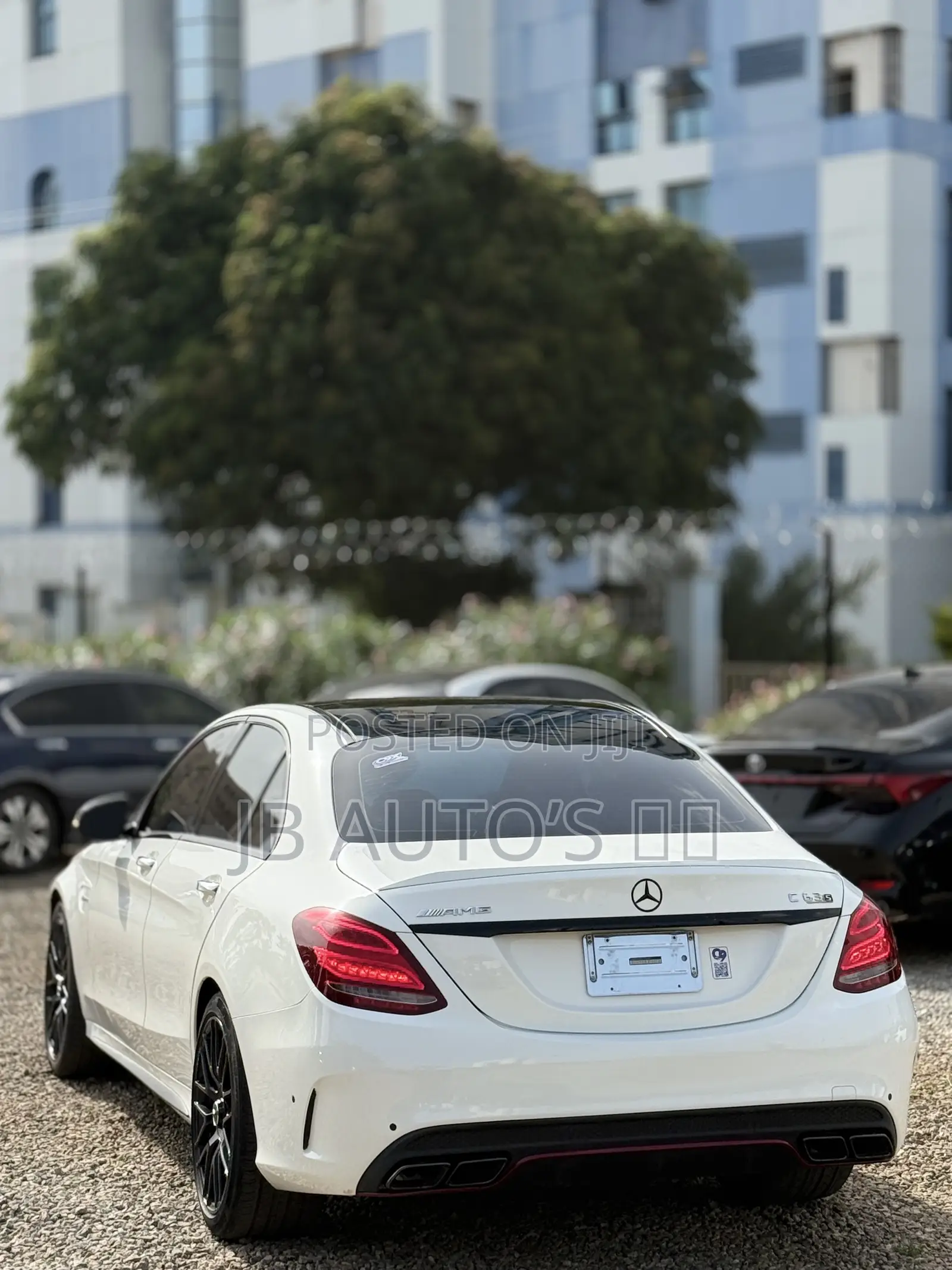 Mercedes-Benz C63 2016 White