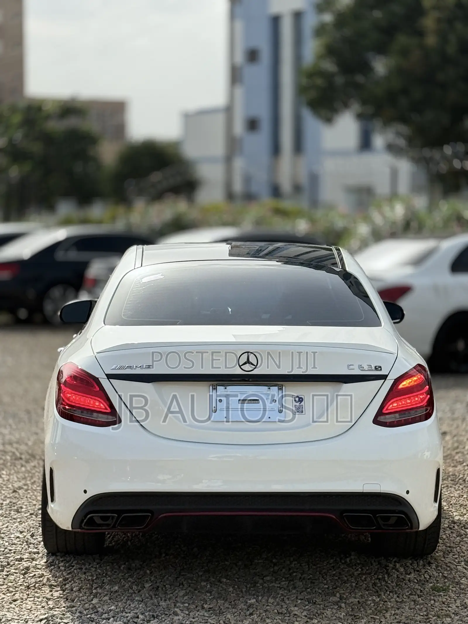 Mercedes-Benz C63 2016 White