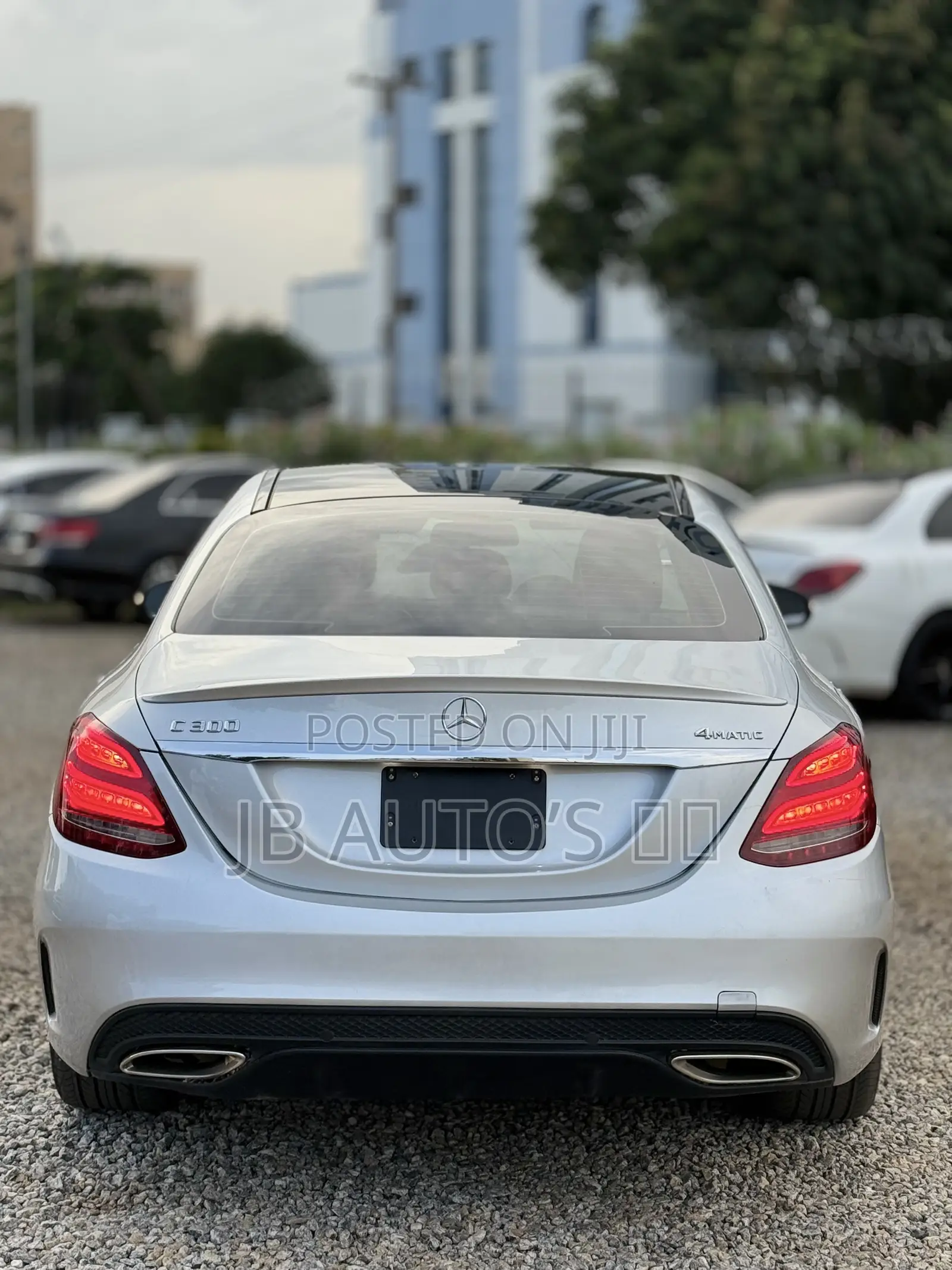 Mercedes-Benz C300 Sport 4Matic Sedan AWD (2.0L 4cyll 7A) 2016 Silver