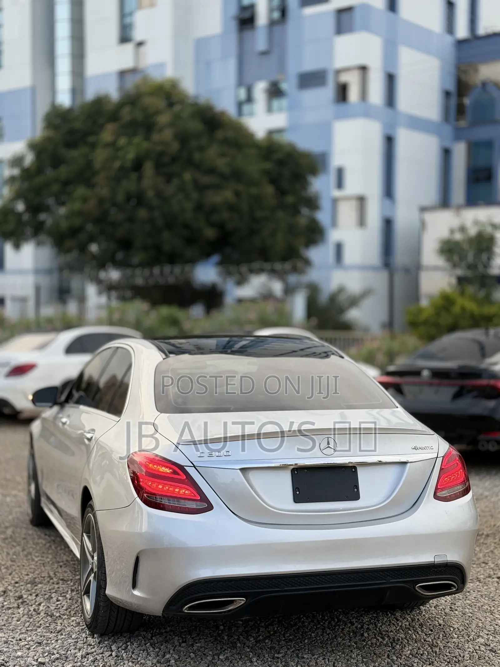 Mercedes-Benz C300 Sport 4Matic Sedan AWD (2.0L 4cyll 7A) 2016 Silver