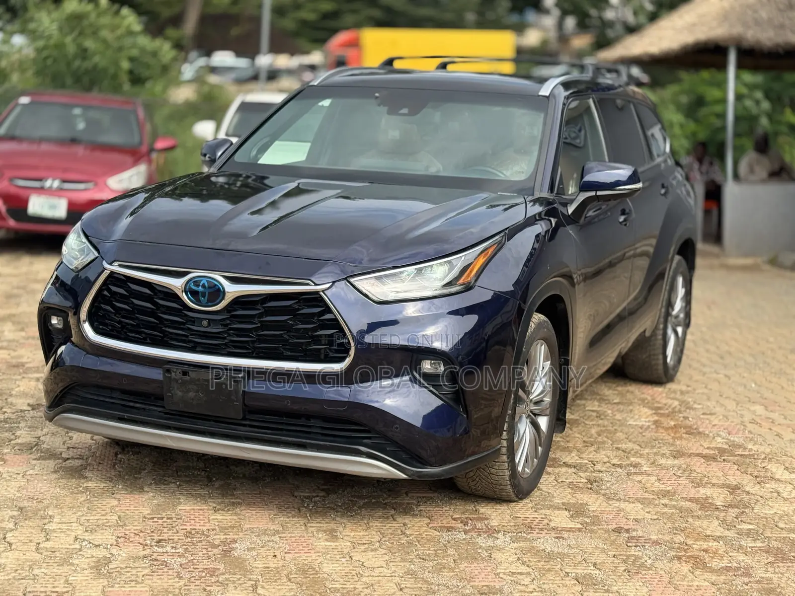 Toyota Highlander Platinum 2022 Blue
