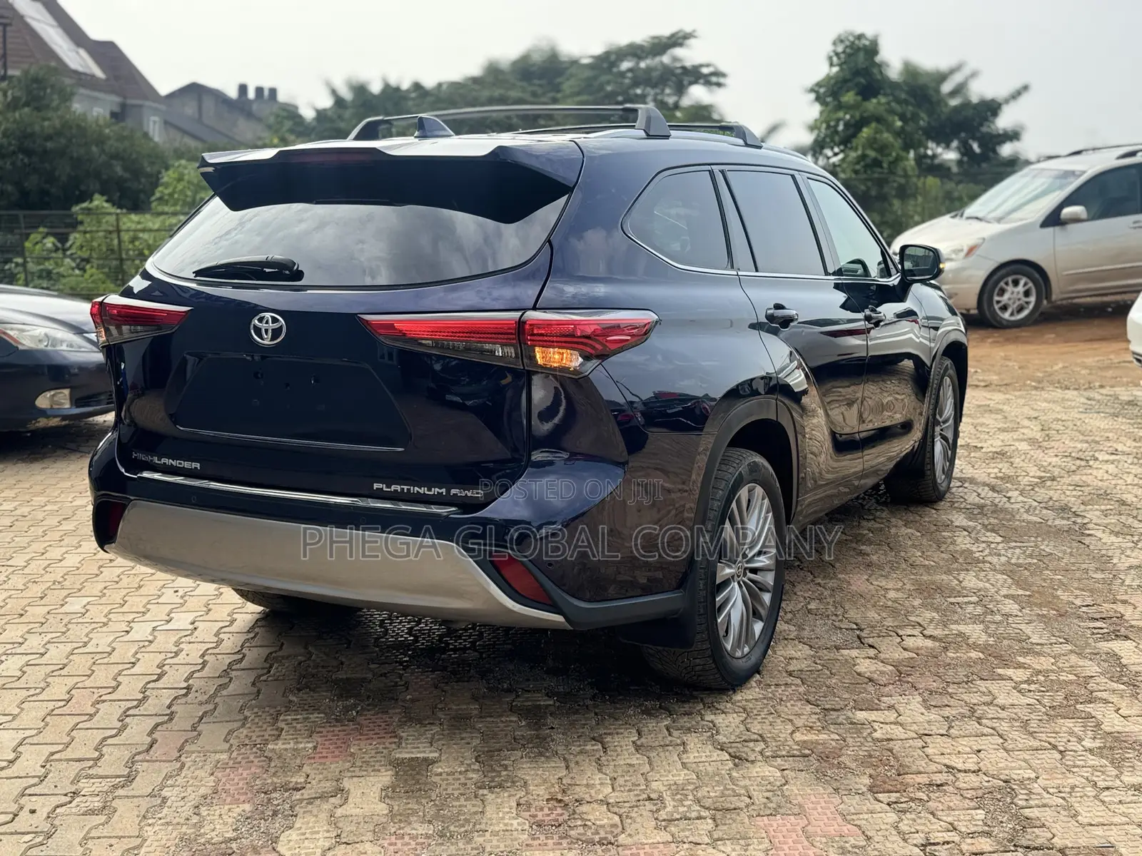 Toyota Highlander Platinum 2022 Blue