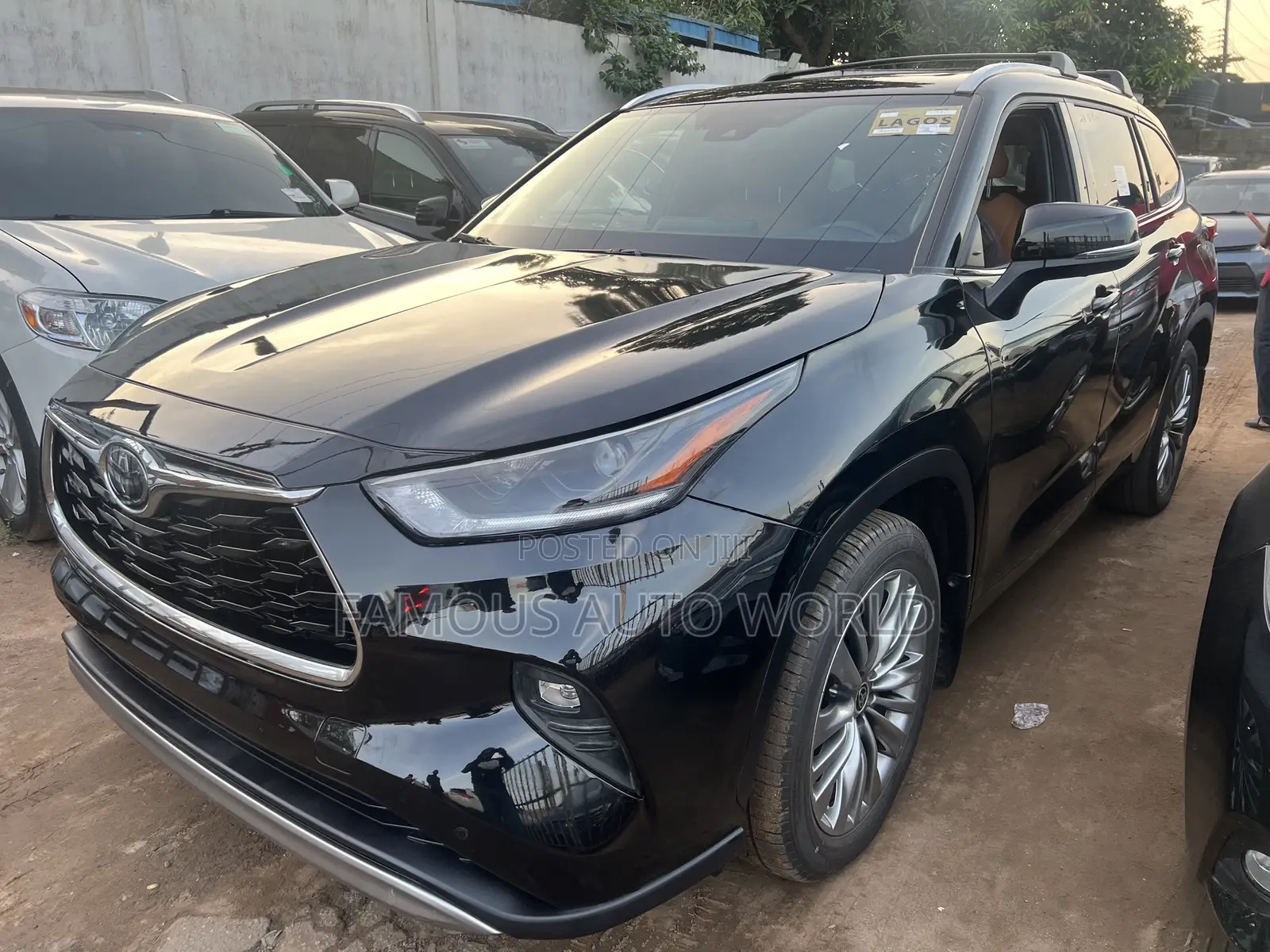Toyota Highlander Platinum 2021 Black