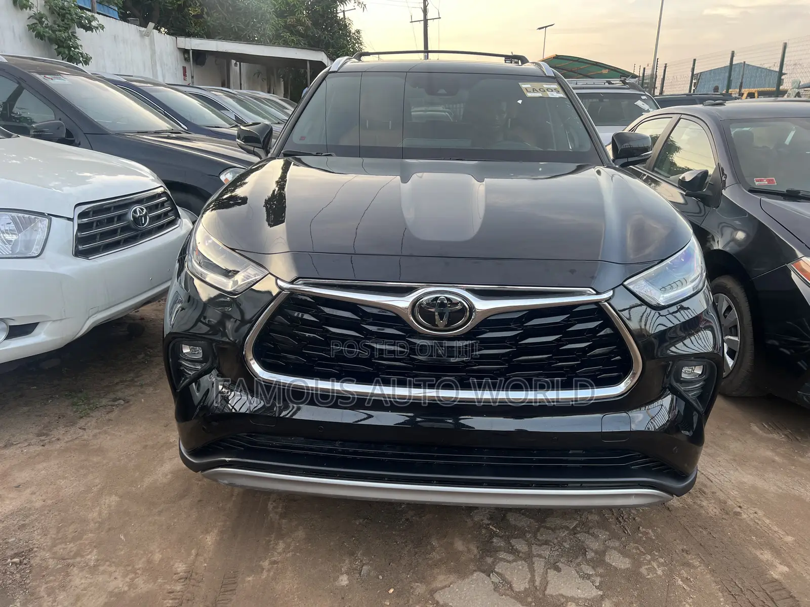 Toyota Highlander Platinum 2021 Black
