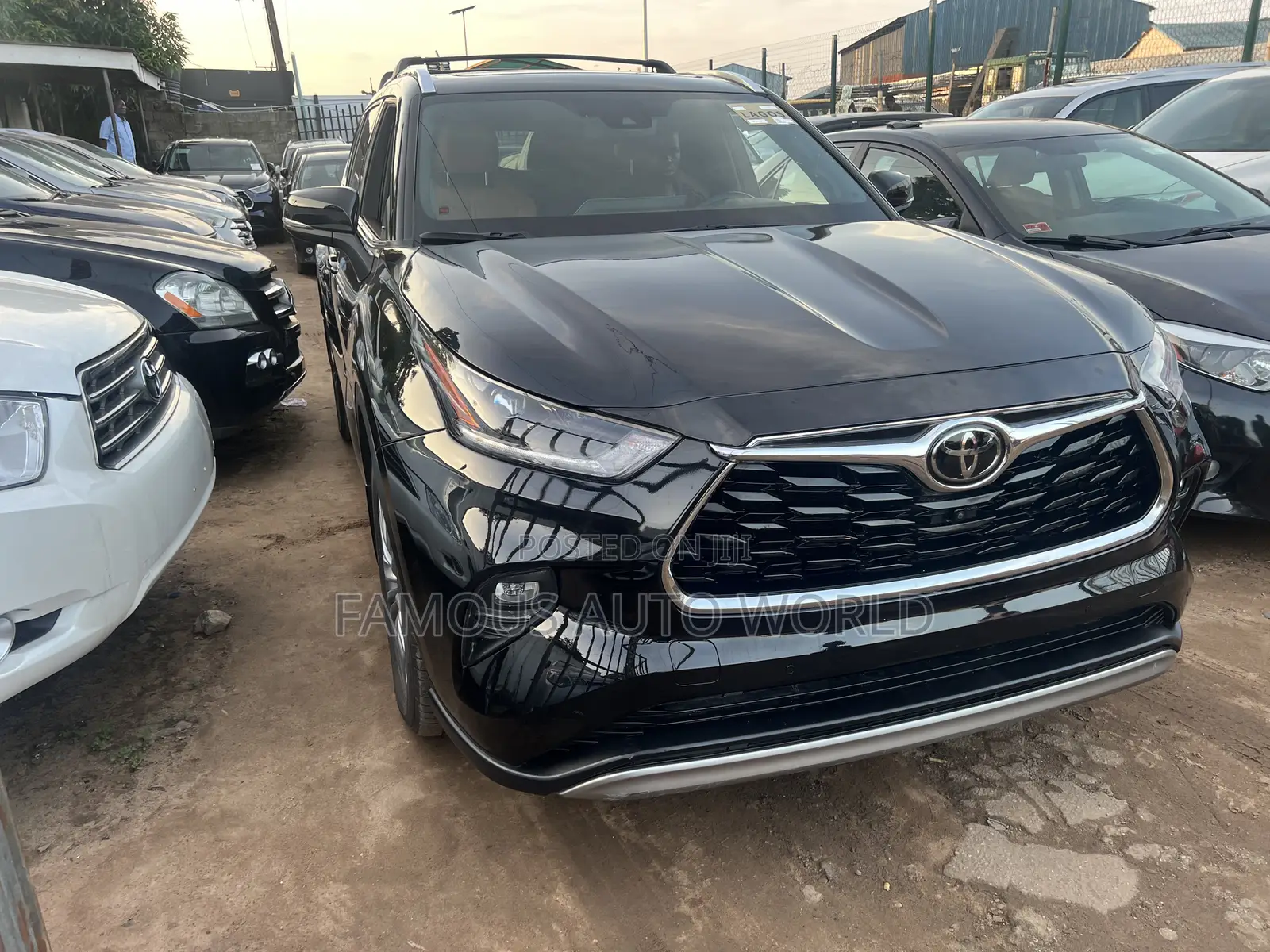 Toyota Highlander Platinum 2021 Black