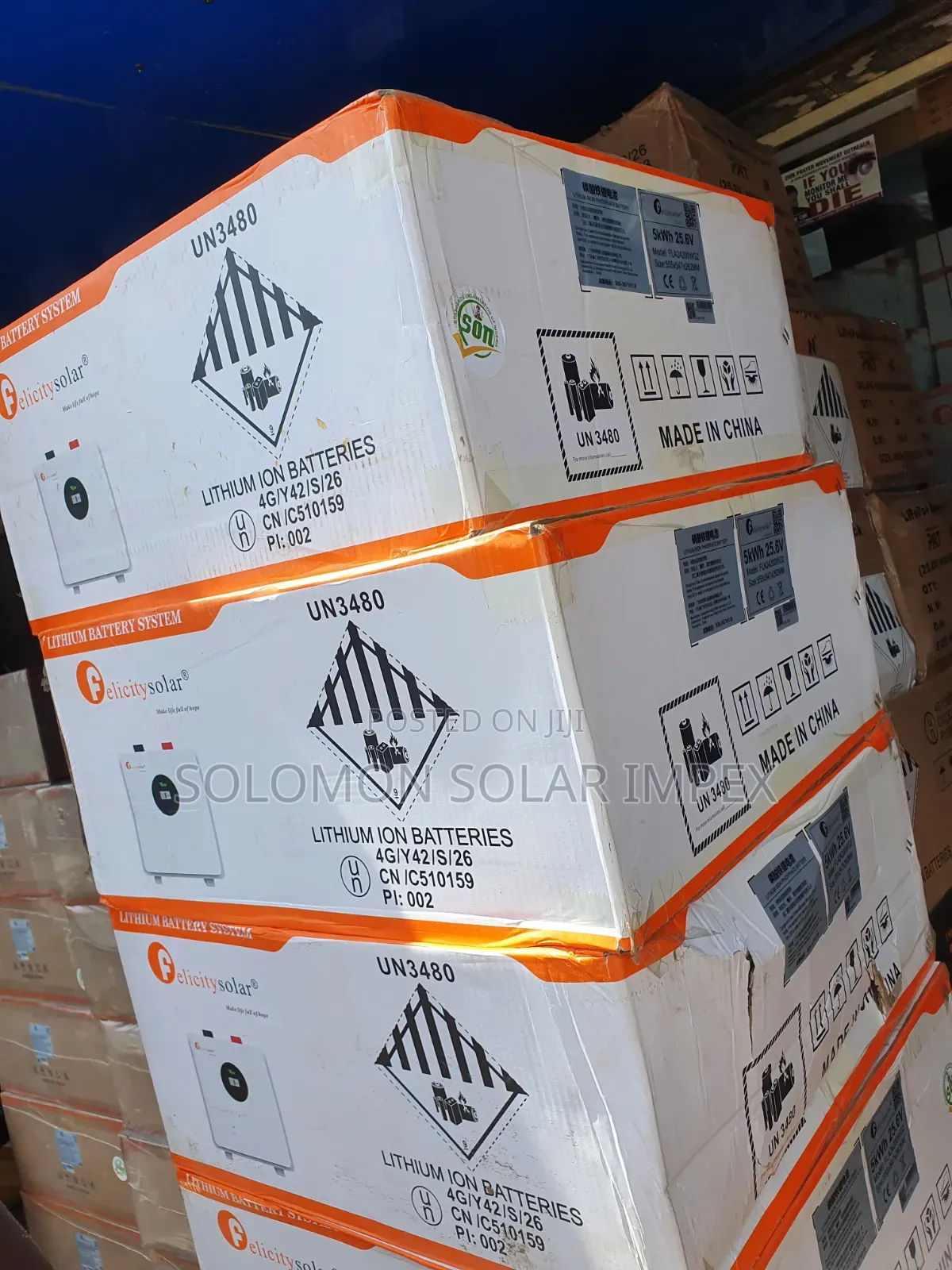 Felicity 2.5kWh 24V Lithium Battery for Backup Power