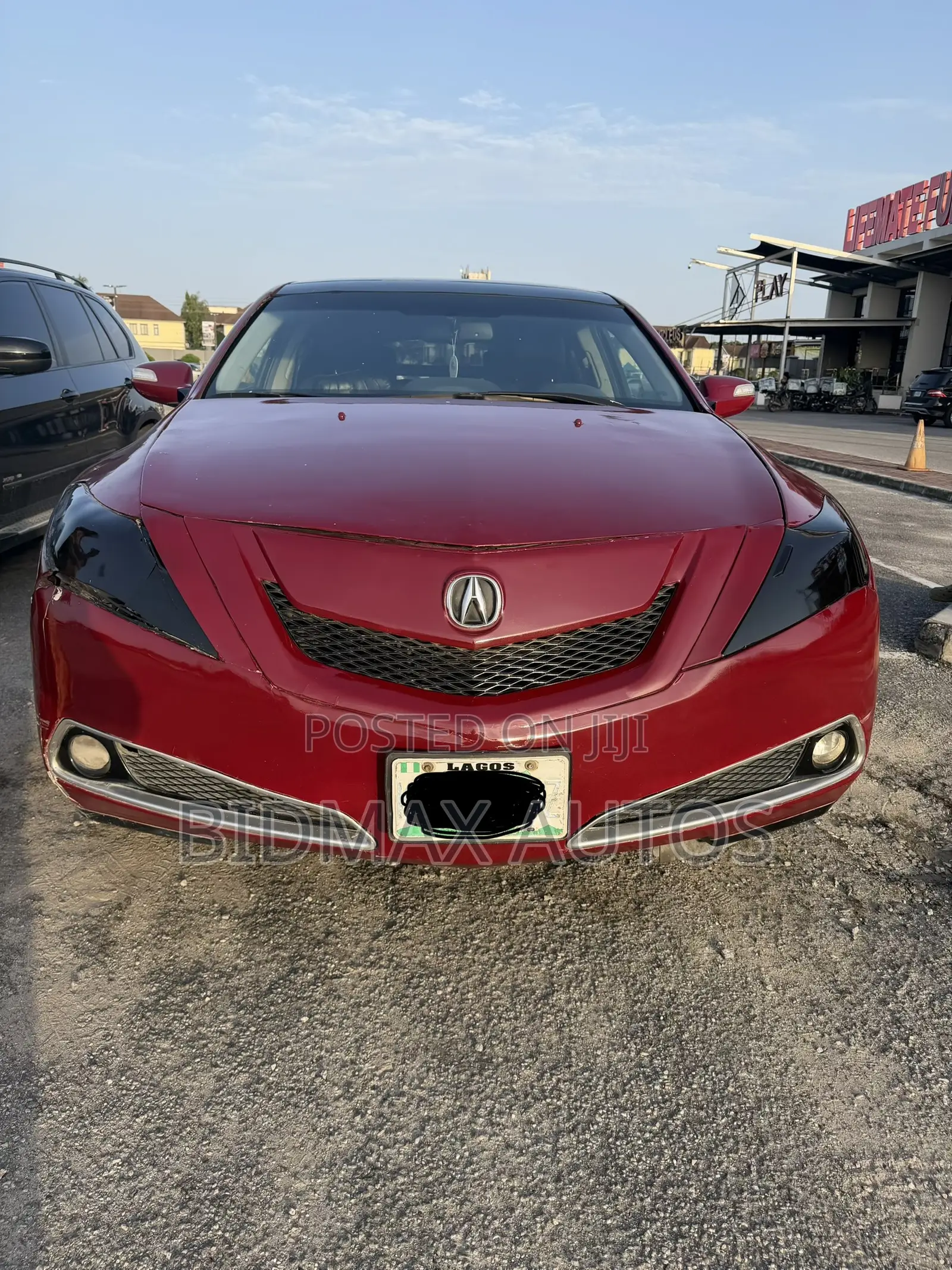 Acura ZDX Base AWD 2010 Red