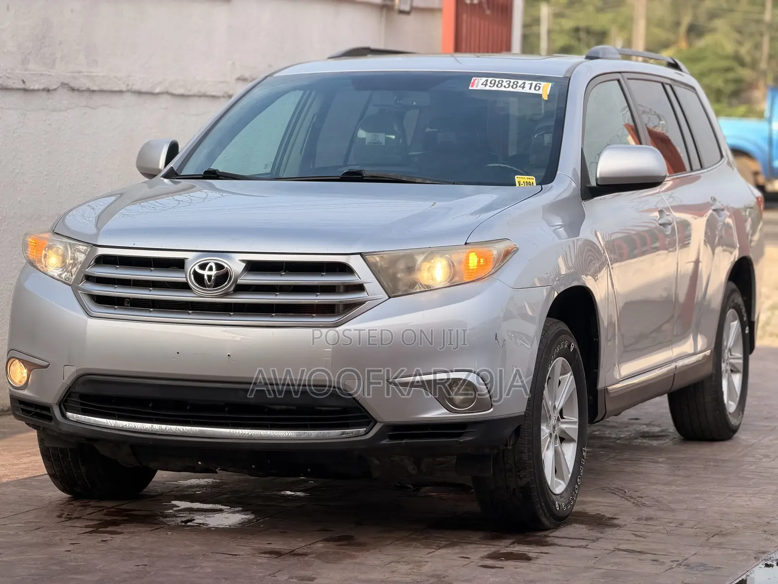 Toyota Highlander SE 2012 Silver