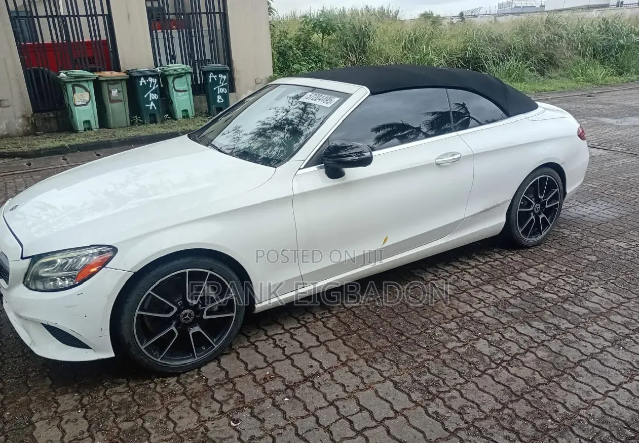 Mercedes-Benz C300 Base C300 AWD 4MATIC Cabriolet 2018 White