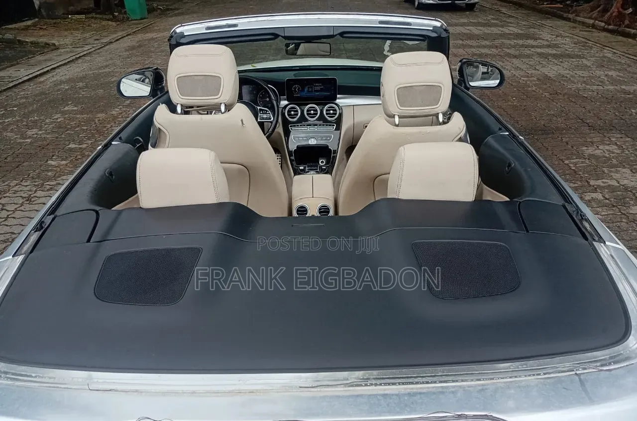 Mercedes-Benz C300 Base C300 AWD 4MATIC Cabriolet 2018 White