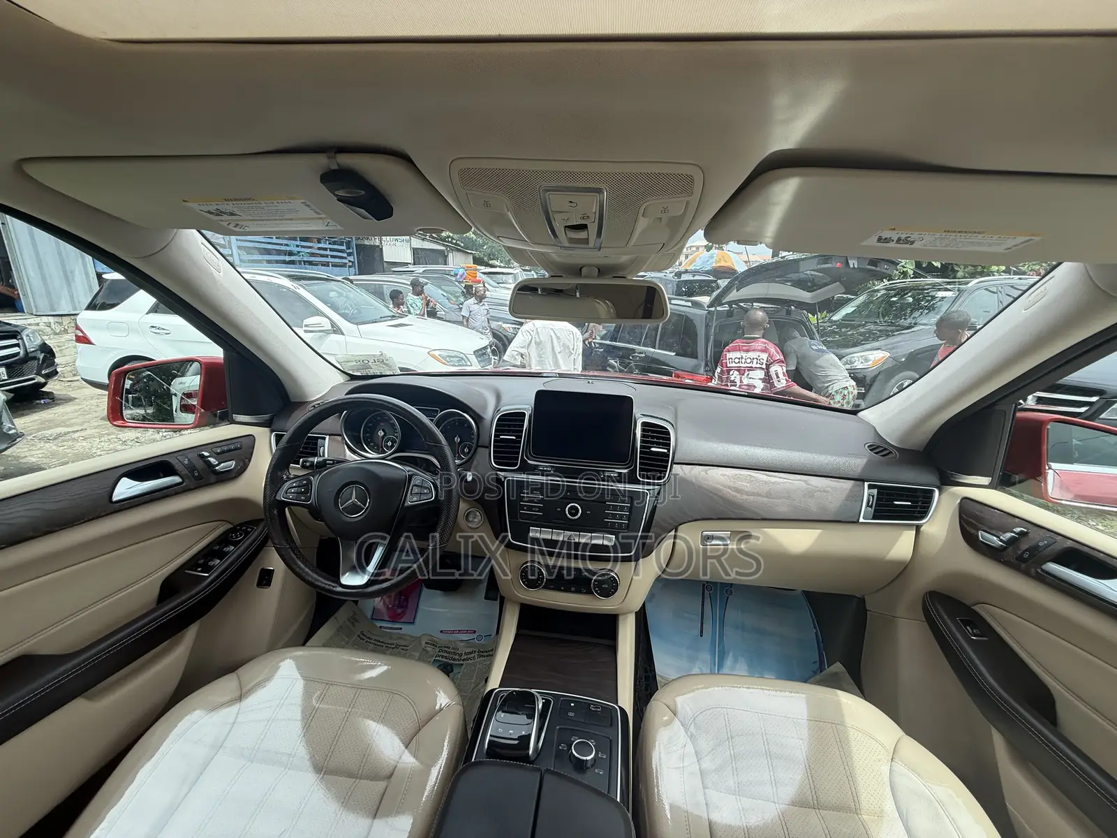 Mercedes-Benz GLE-Class 2018 Burgundy