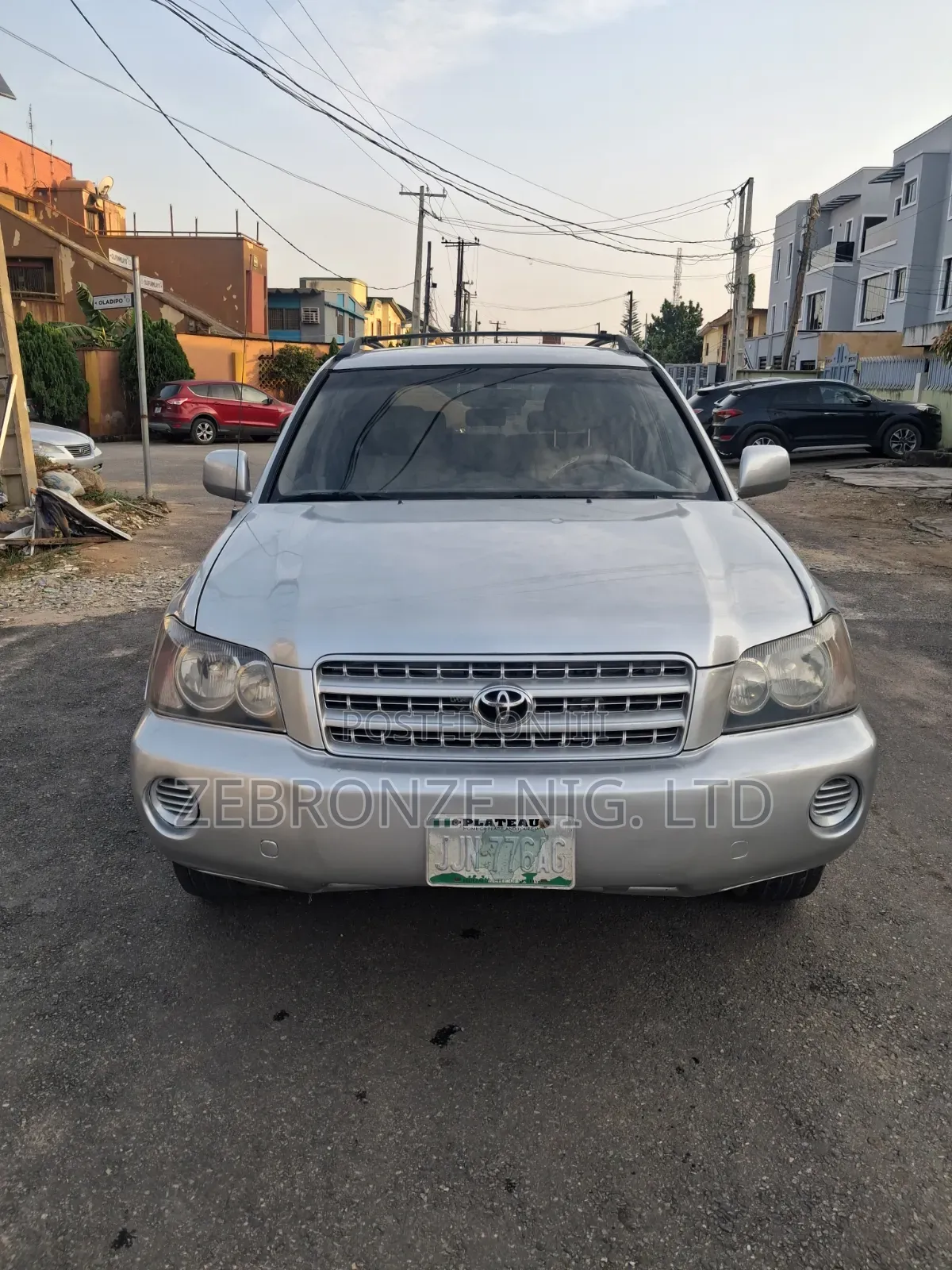 Toyota Highlander V6 FWD 2004 Silver