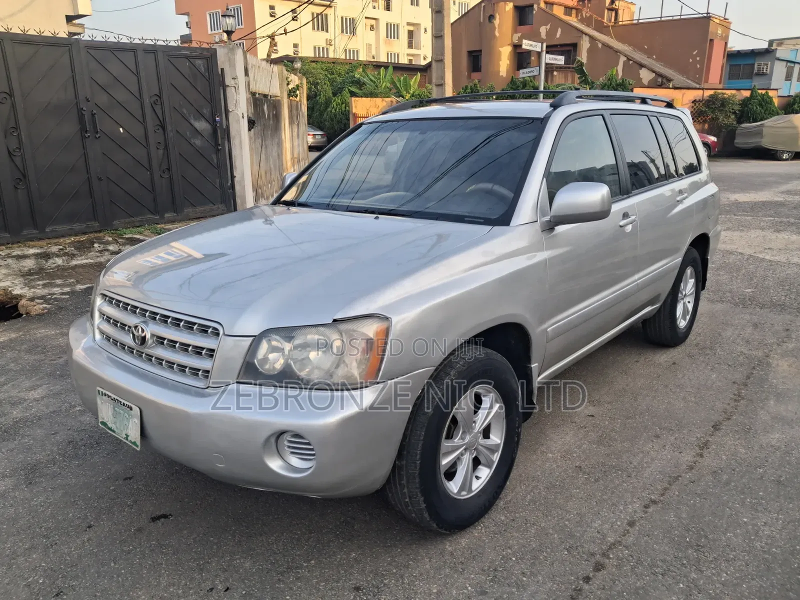 Toyota Highlander V6 FWD 2004 Silver