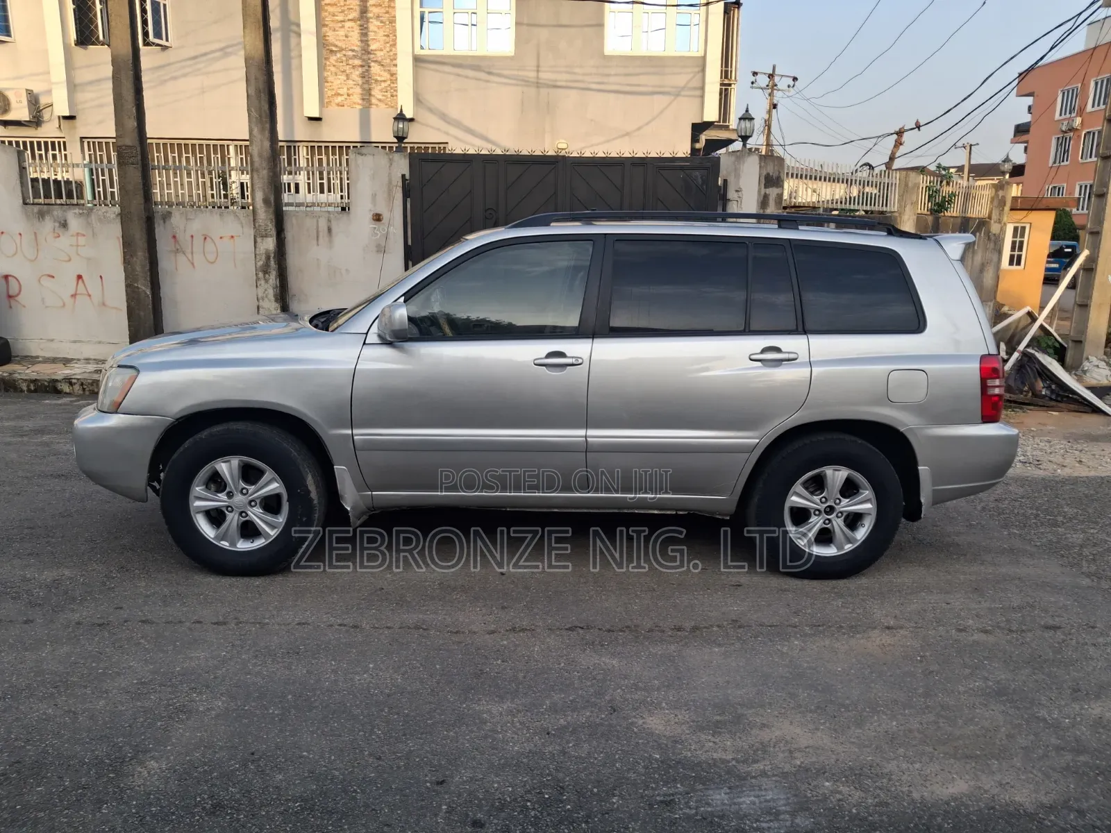 Toyota Highlander V6 FWD 2004 Silver