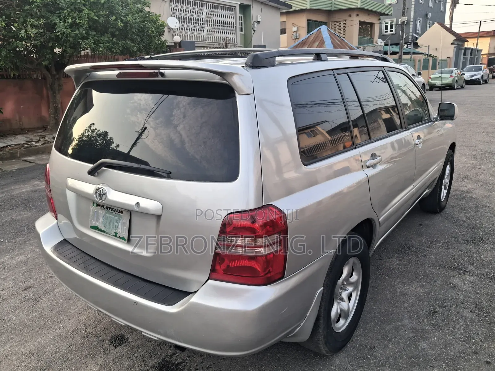 Toyota Highlander V6 FWD 2004 Silver