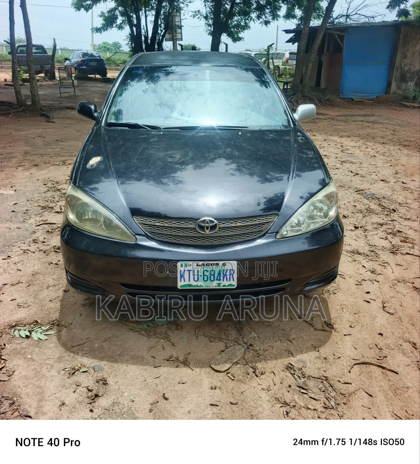 Toyota Camry 2004 Black