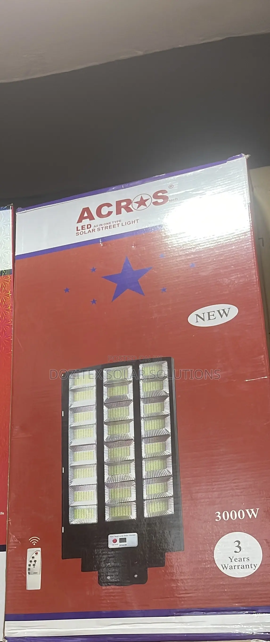 Across Solar Street Lights 3000w