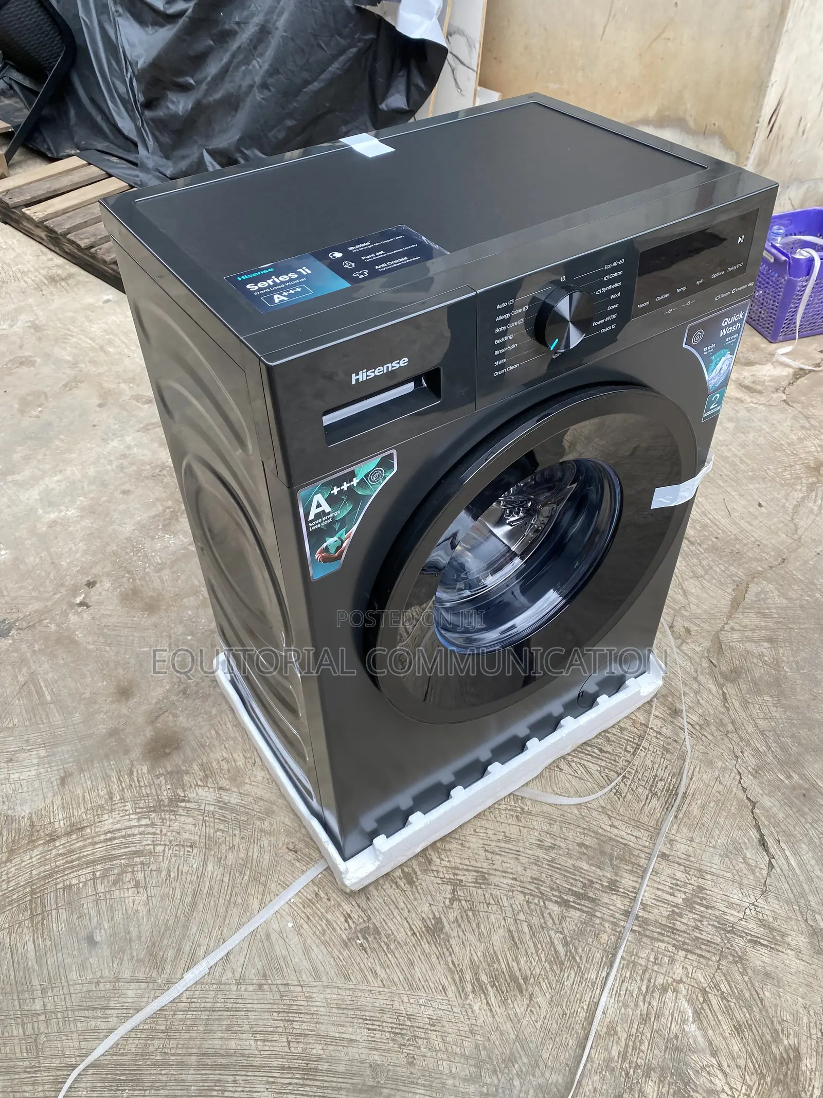 Hisense WF1I6022BK 6KG Front Load Inverter Washing Machine