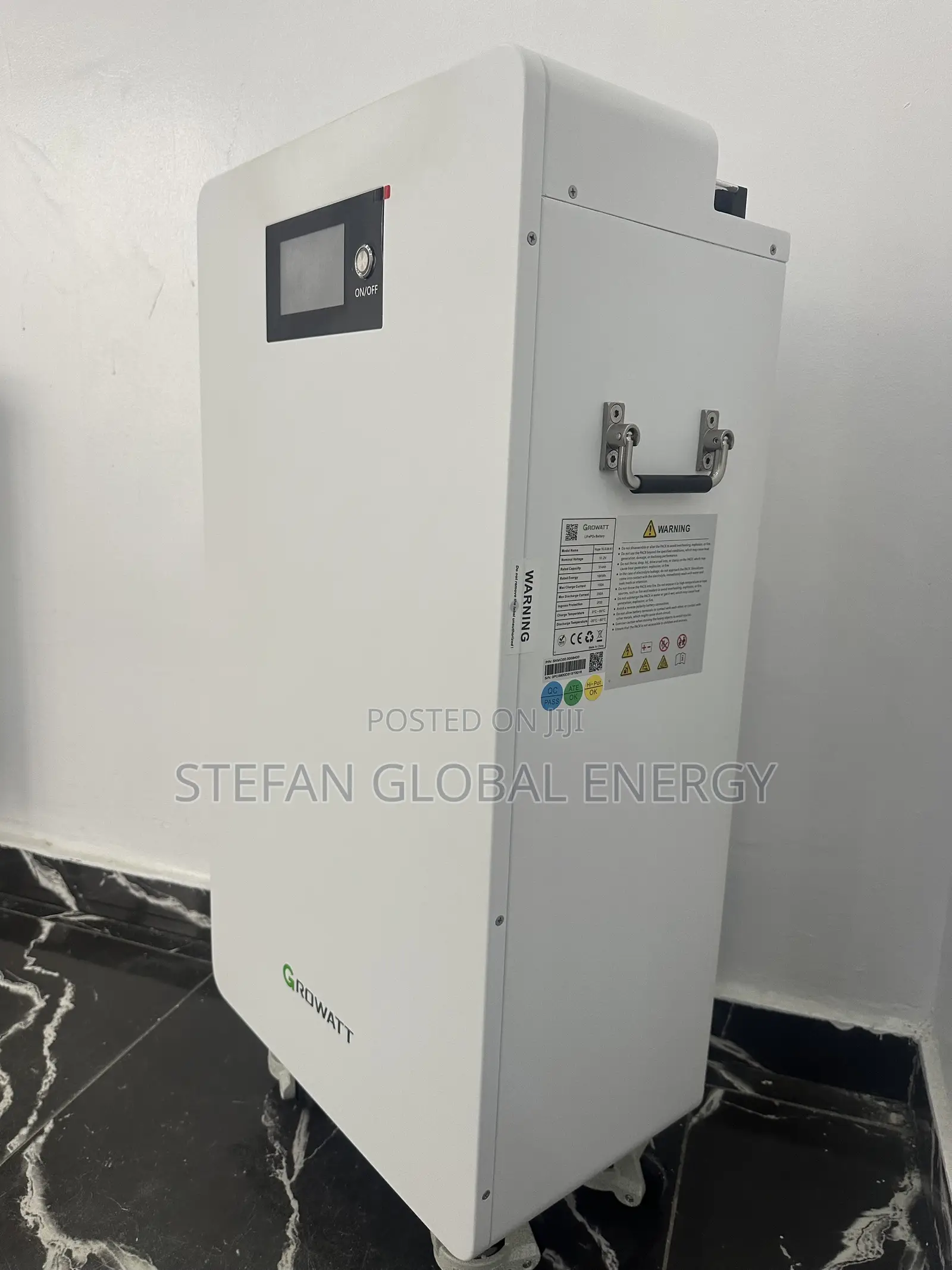 16kwh .48v Growatt Littium Battery