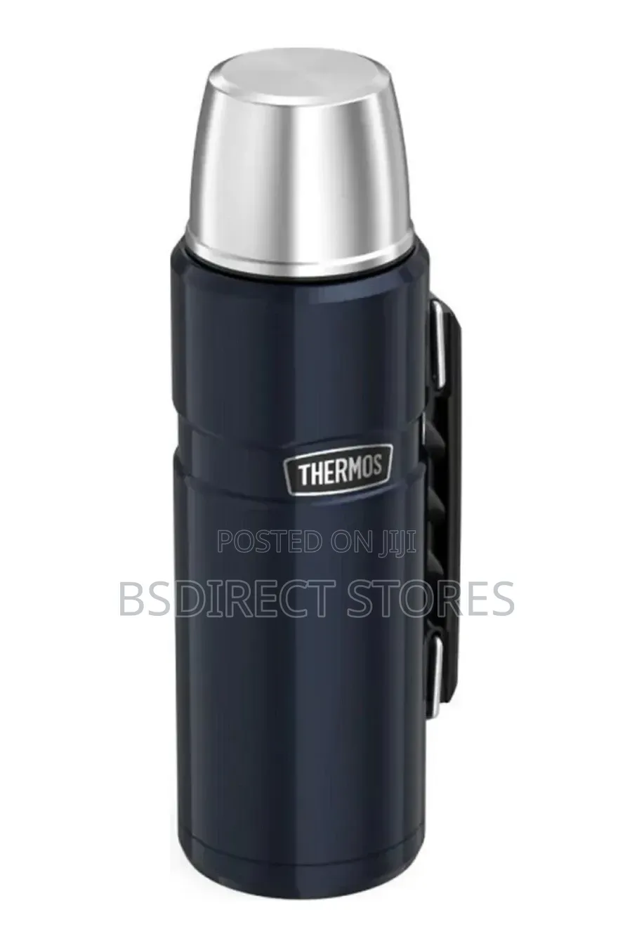 Genuine BLACK Thermos 1.2L King Stainless Steel Flask Vacuum