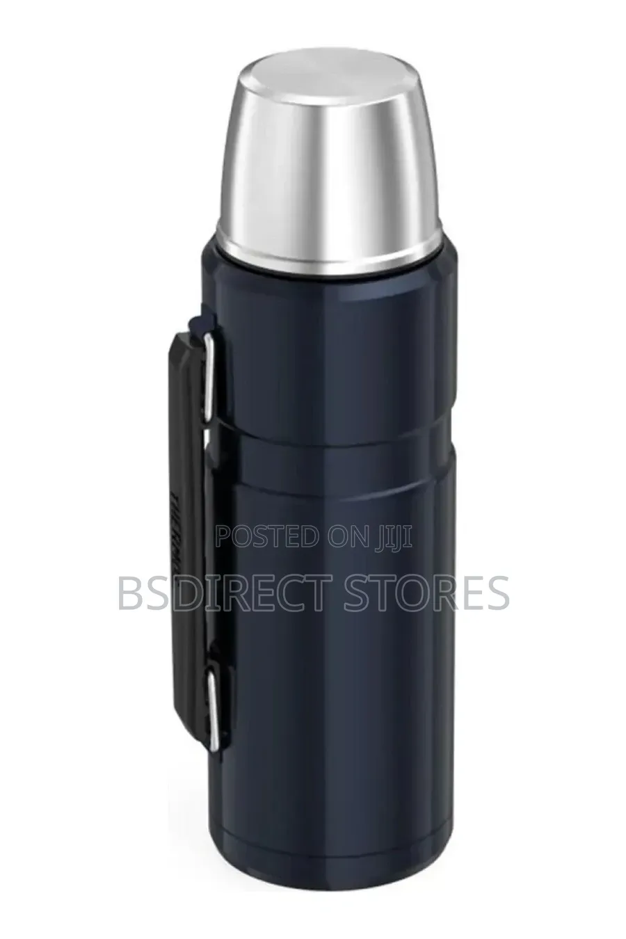 Genuine BLACK Thermos 1.2L King Stainless Steel Flask Vacuum