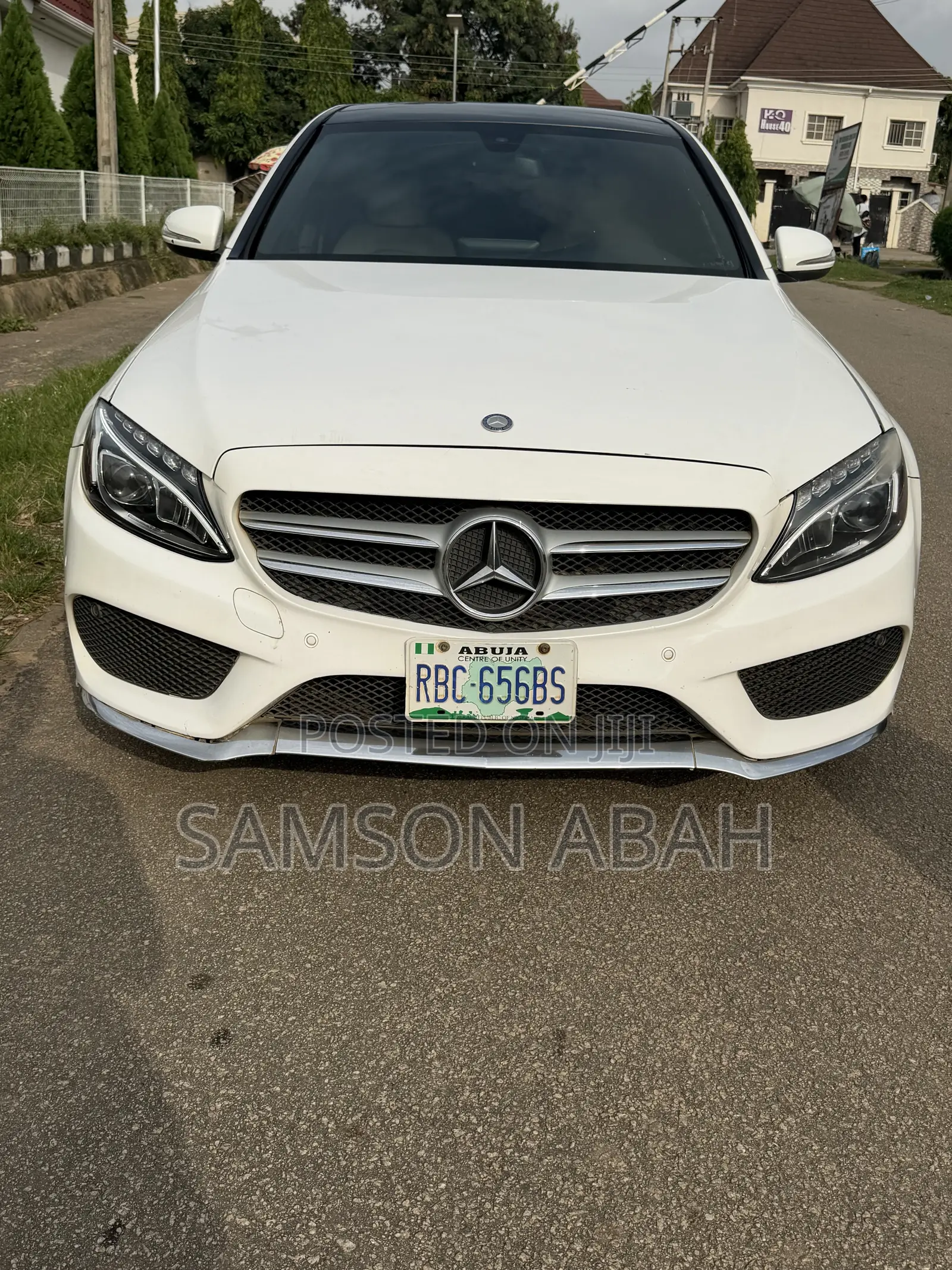 Mercedes-Benz C400 2016 White